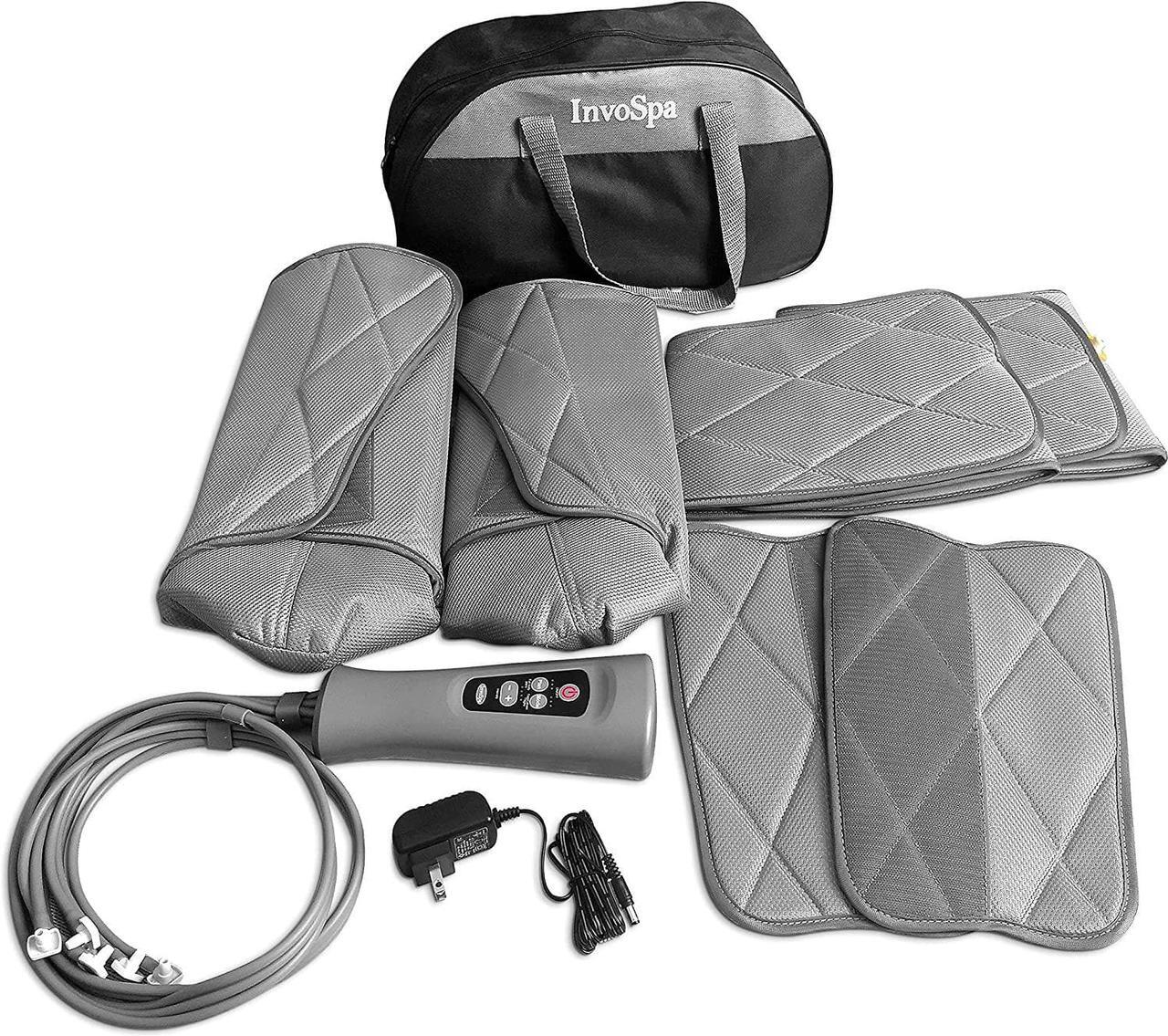 Alt view image 6 of 7 - Leg Massager for Circulation - Foot and Calf Massager, Air Compression Leg Wraps Massage Boots Machine for Home Use Leg Massage - scd Machine for Calf, Thigh and Foot Massager - Stocking Stuffers Gift