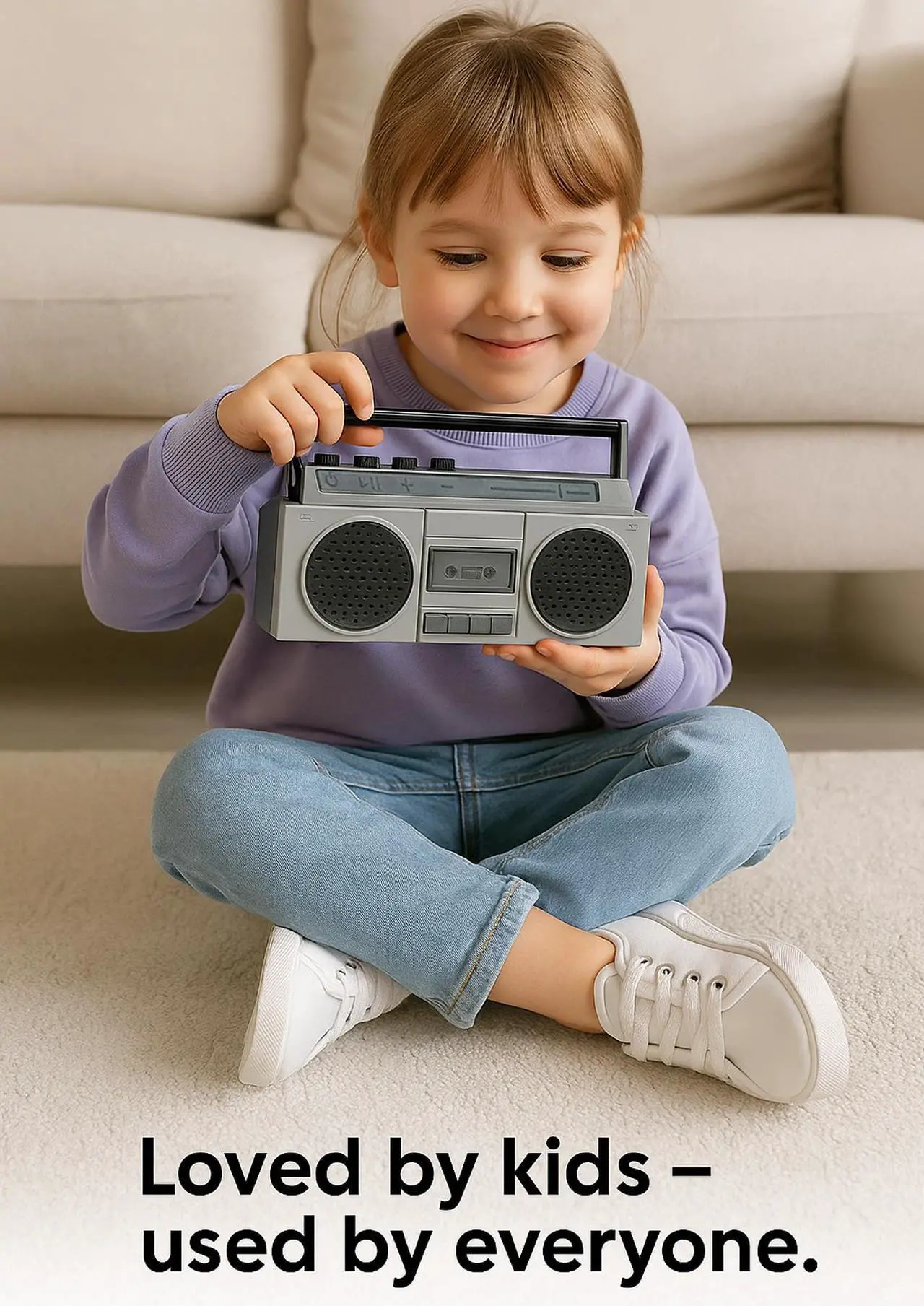 Alt view image 4 of 7 - Sourcingbay Ultra-Compact Wireless Mini Boom Box  Rechargeable, Portable Sound with Swivel Handle  Loud & Clear Audio, USB Charging, for Kids & Adults