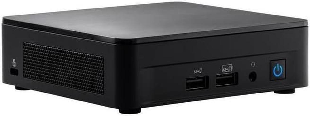 Intel NUC 12 Pro Kit Wall Street Canyon Intel Core i5-1240P, Iris Xe Graphics RNUC12WSKi5 Slim Barebone with 16GB RAM & 512GB NVMe SSD & Windows 11 Pro Pre-installed