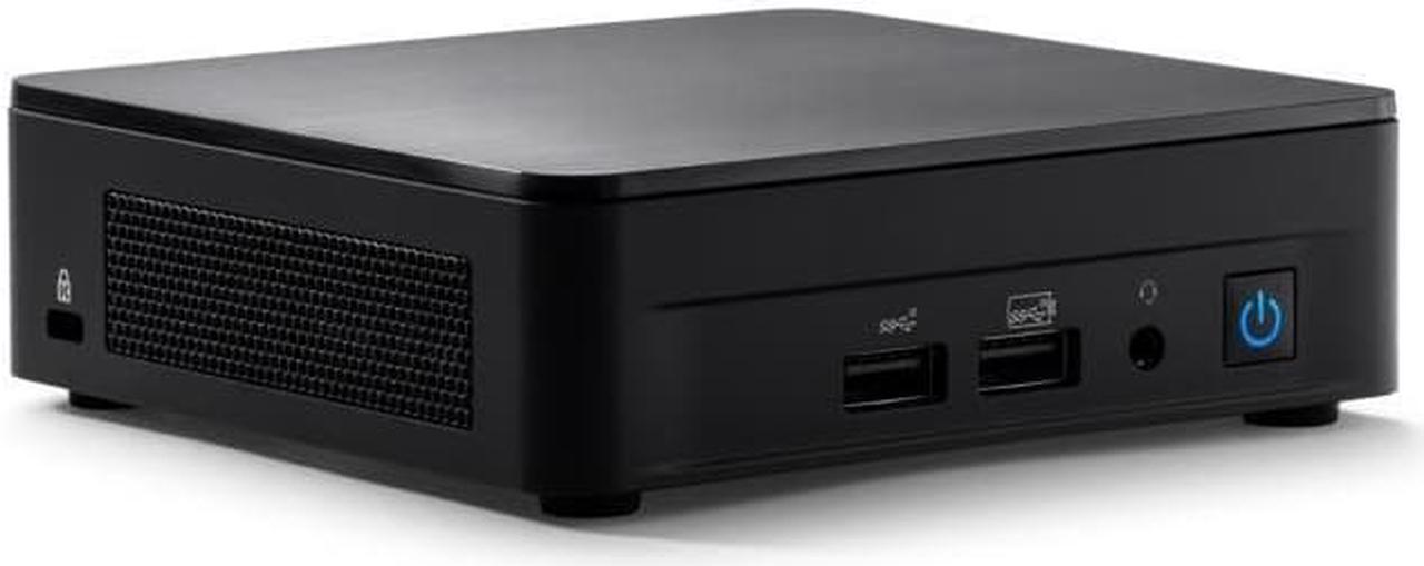 Intel NUC 12 Pro Kit Wall Street Canyon Intel Core i7-1260P, Iris Xe Graphics RNUC12WSKi7 Slim Barebone with 32GB RAM & 1TB NVMe SSD & Windows 11 Pro Pre-installed