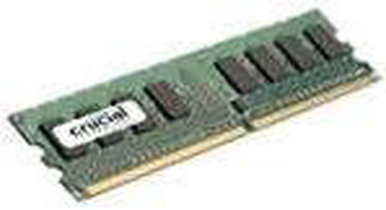 CRUCIAL CT25664AA800 2GB 240-pin DDR2 800mhz Non-ECC 1.8V CL6 Desktop Memory Module