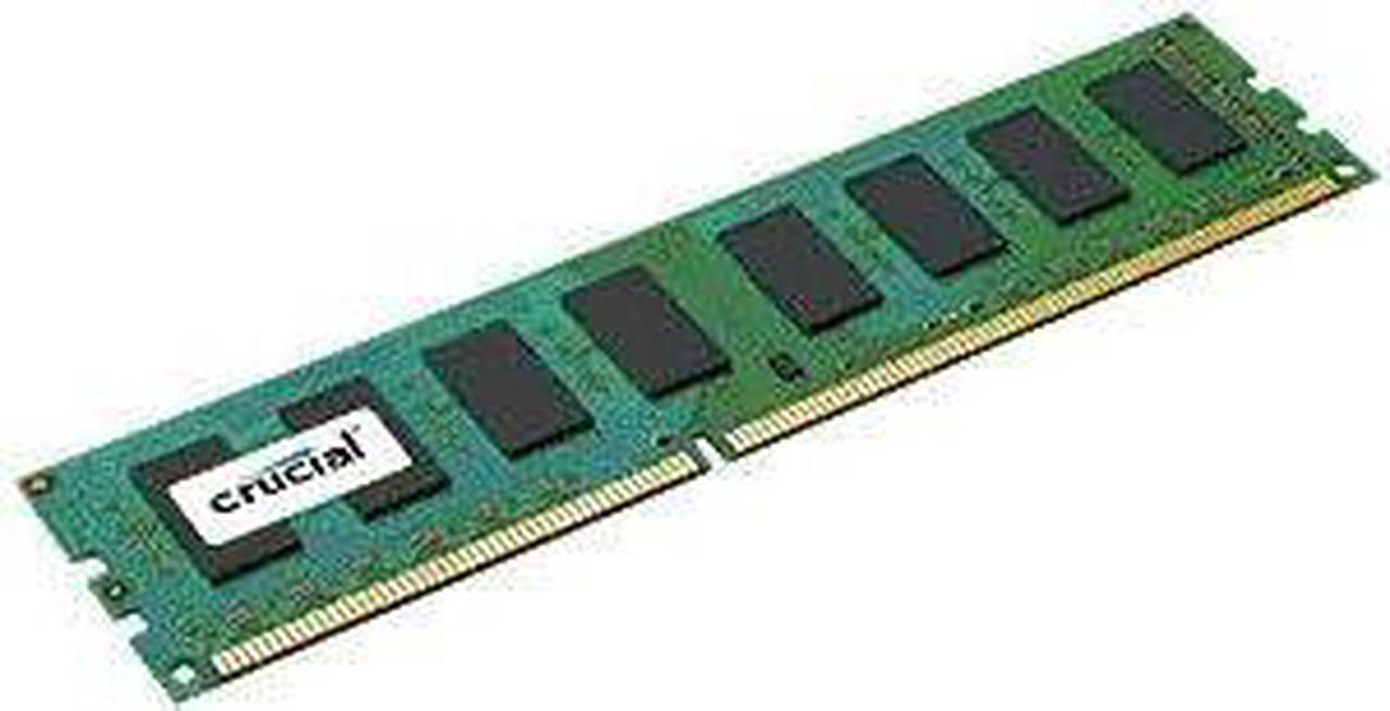 Crucial 8GB Single DDR3 1600 MT/s PC3-12800 CL11 Unbuffered UDIMM 240-Pin Desktop Memory CT102464BA160B