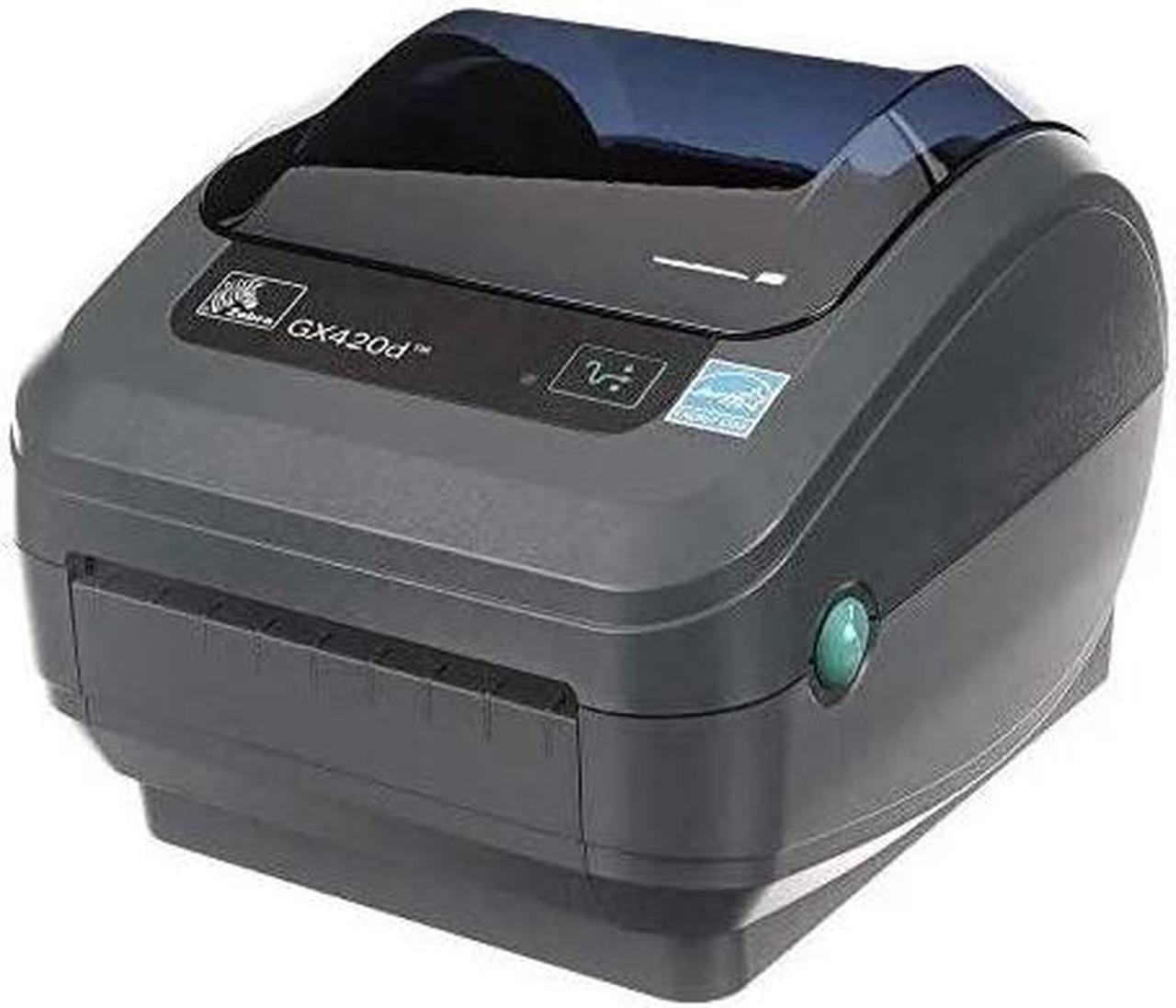 Zebra GX420D Thermal Label Barcode Printer GX42-202410-000 (Renewed)