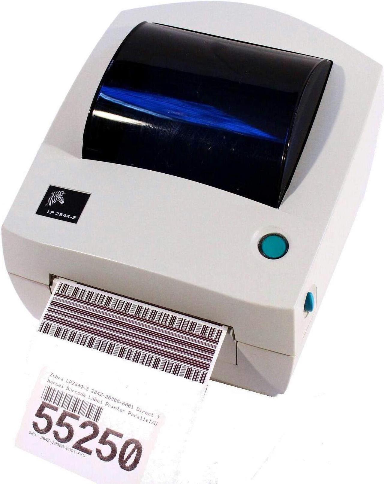 Zebra LP2844-Z Direct Thermal Label Printer Ethernet USB (Renewed)