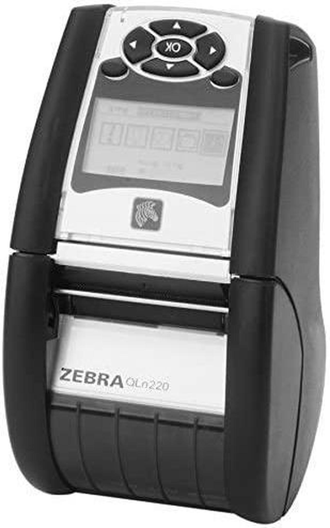 Zebra QLn220 Direct Thermal Printer - Monochrome - Portable - Label Print QH2-AUNA0M00-00 (Renewed)