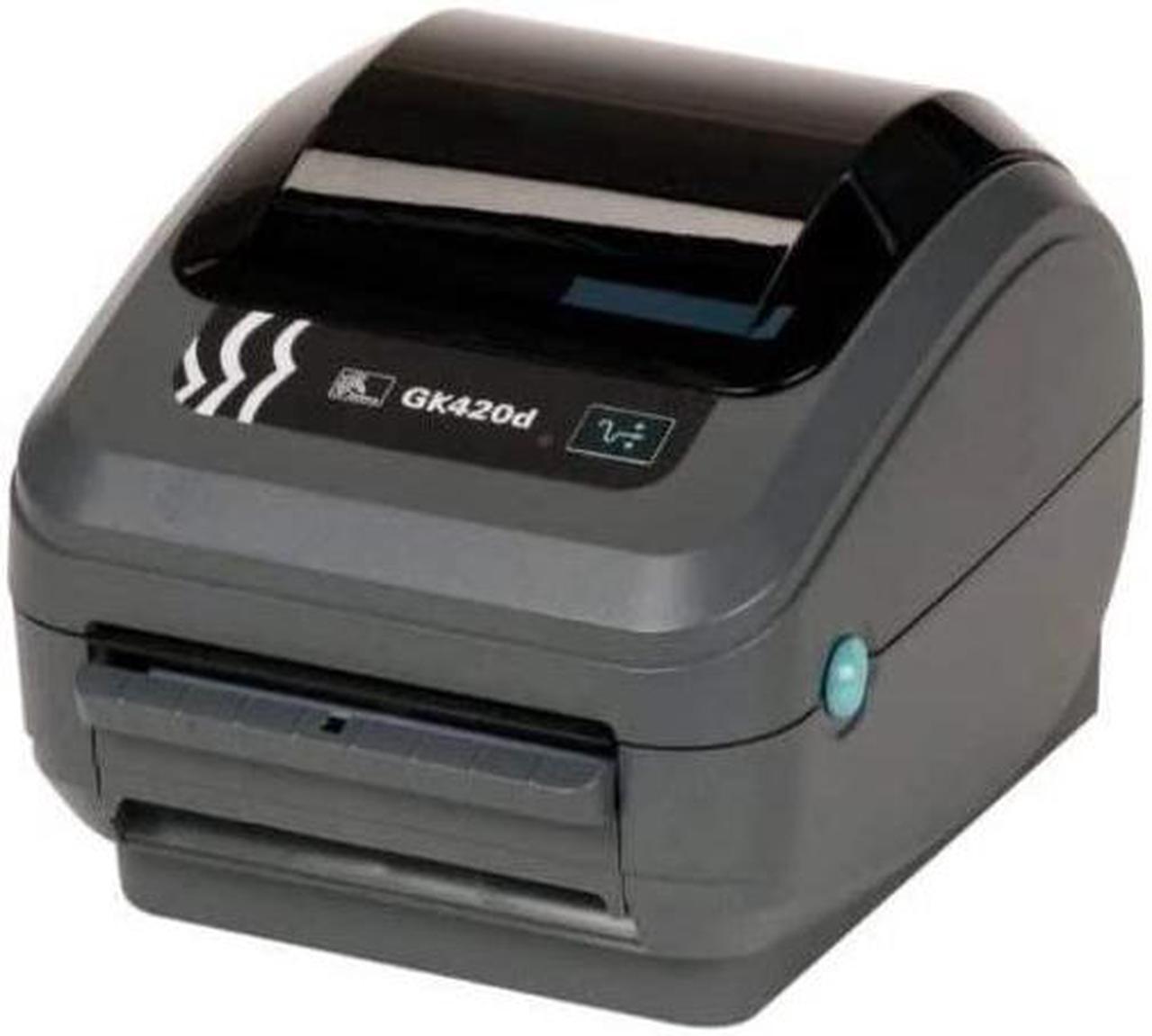 Zebra GK420d Direct Thermal Monochrome Printer 203dpi USB Ethernet GK42-202210-000 (Renewed)