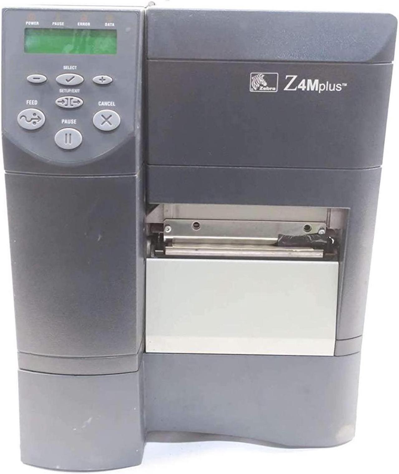 ZEBRA Z4M00-2001-0000 Z4M THERMAL LABEL BARCODE PRINTER 90-264V-AC D581468 (Renewed)