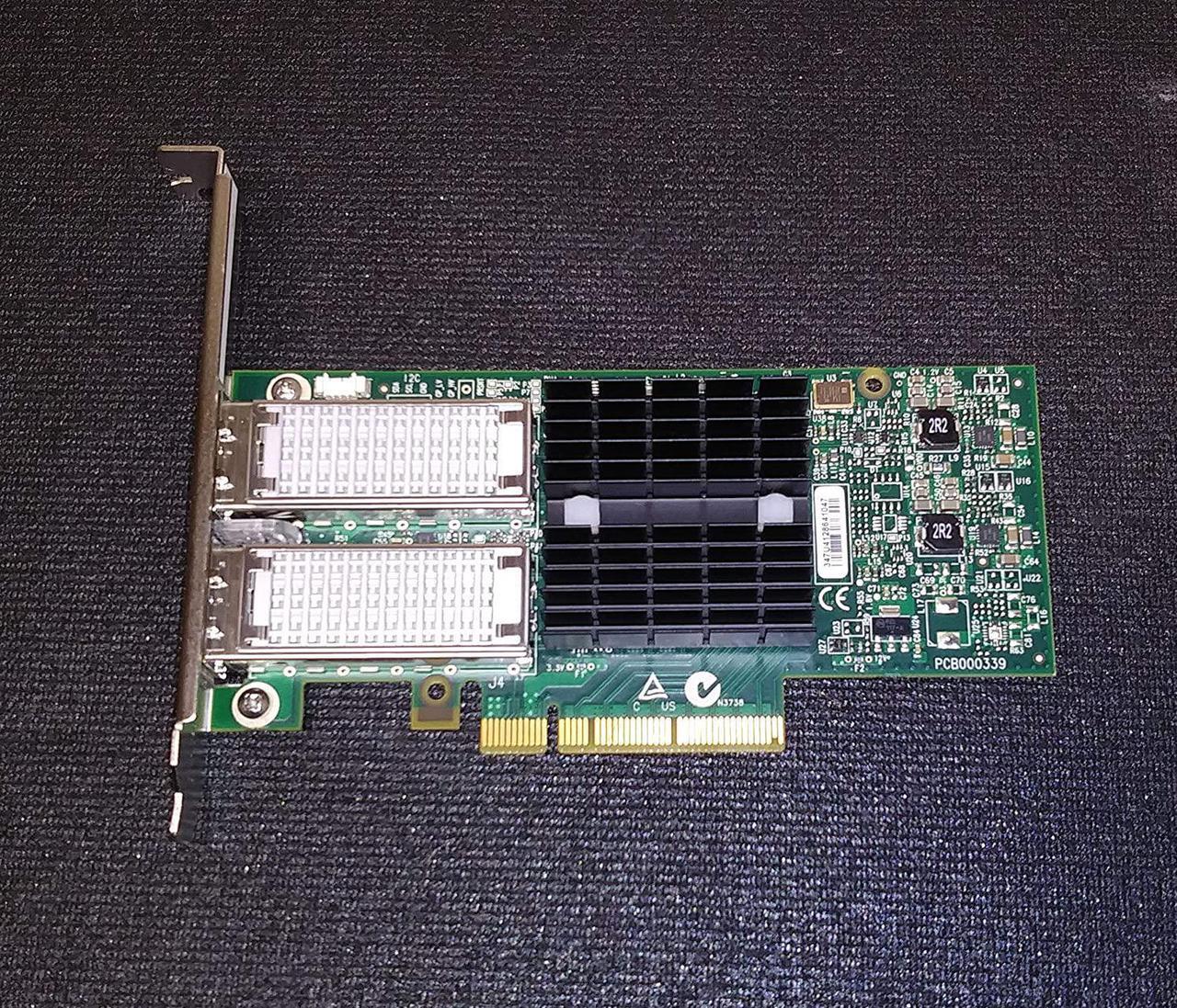 Mellanox MCX354A-FCBT CONNECTX-3 Vpi 40GBE PCIE3.0 X8 8GT/S 2-Ports Qsfp FDR Ib 56GB/S CONNECT-3 Adp