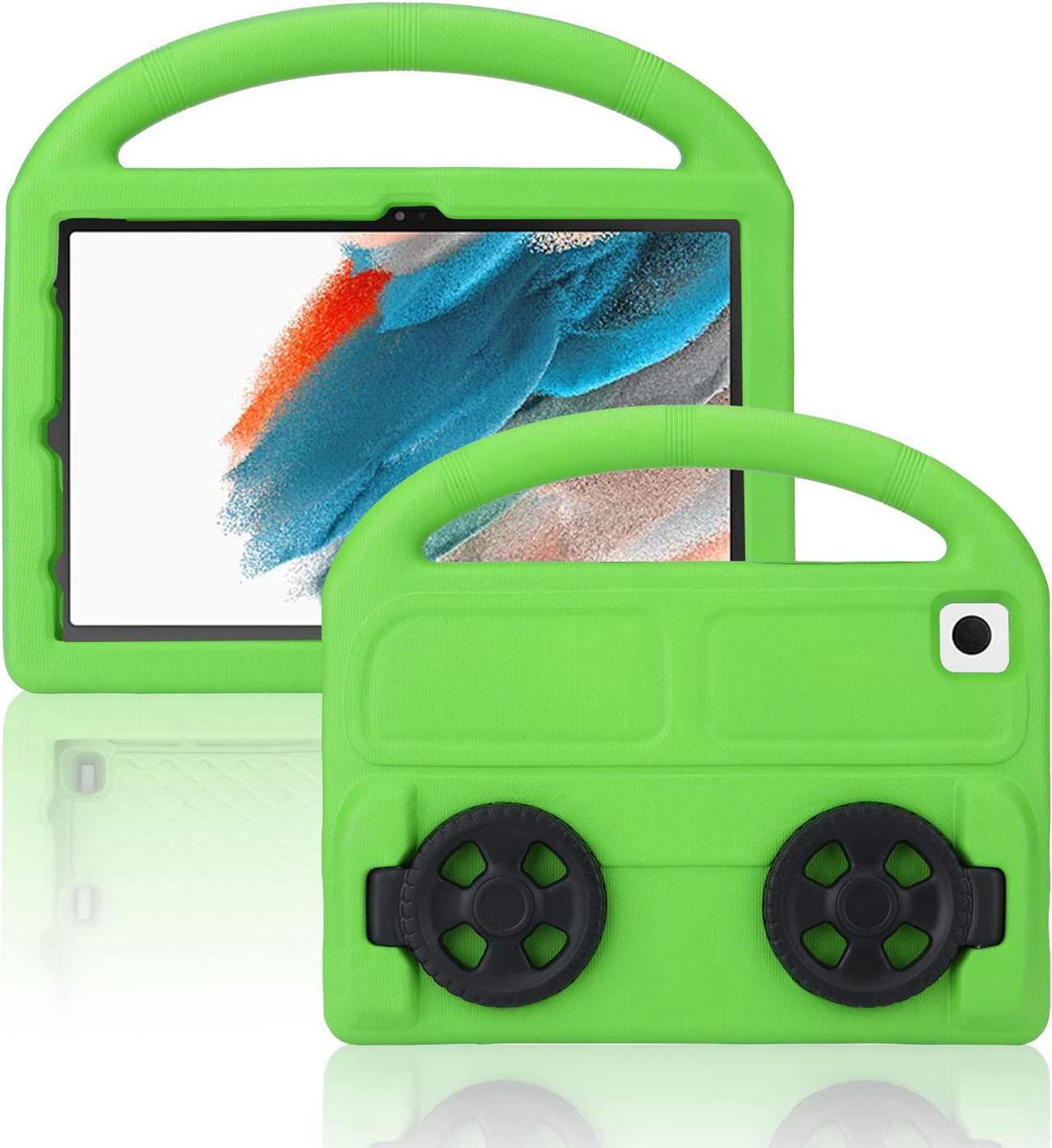 Kids Case for iPad Mini 6 8.3 Toy Car Shockproof Case for Boy Kids Light EVA Full Cover with Handle Stand Shoulder Strap Kidproof iPad Mini 6 8.3 Kids Case (Green)