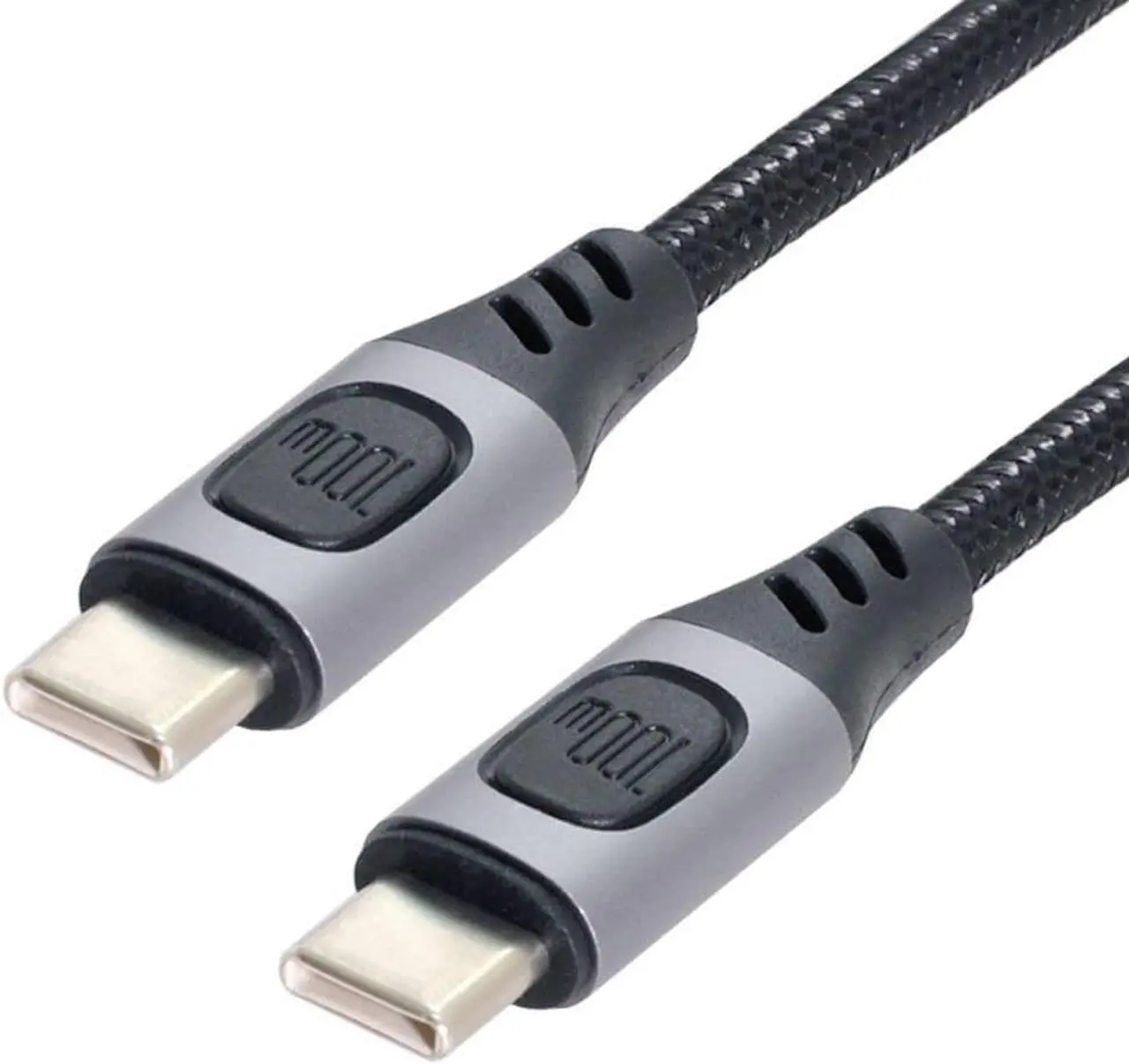 Alt view image 7 of 7 - USB-C Type-C Male to USB-C Male USB 2.0 Version Data Cable Support E-Marker PD 100W for Laptop & Phone 2.0M