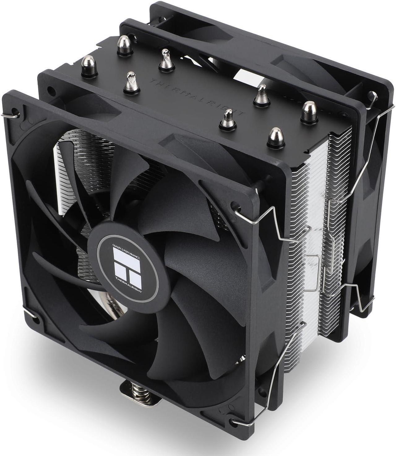 Thermalright Assassin X 120R SE Plus CPU Cooler, 4×6mm Heat Pipes,120mm PWM Quiet Fans CPU Air Cooler with S-FDB Bearing, AGHP Technology,for AMD AM4 AM5/Intel 1700/1150/1151/1200(AX120R SE Plus)