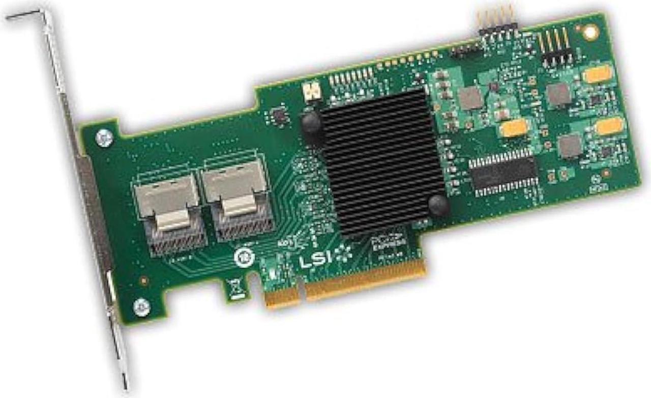 LSI SAS 9210-8i 8-port 6Gb/s PCIe HBA RAID SATA Controller card