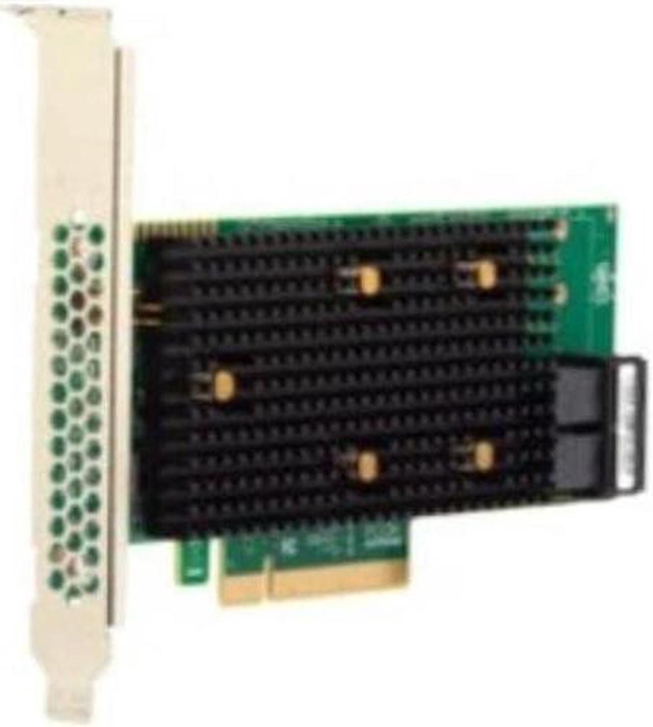 LSI 9500-8I Broadcom LSI 9500-8i 05-50134-01 PCIe 4.0 x8 SAS3808 8 Internal Ports 12Gb/s SAS, 6Gb/s SATA, Gen 4.0 PCIe(NVMe) Tri-Mode HBA