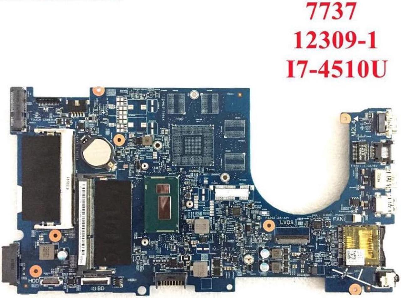 FOR Dell Inspiron 17 7737 Laptop Motherboard 12309-1 W/i7-4510U CPU mainboard NC2TM CN-0NC2TM Motherboard tested 100% work