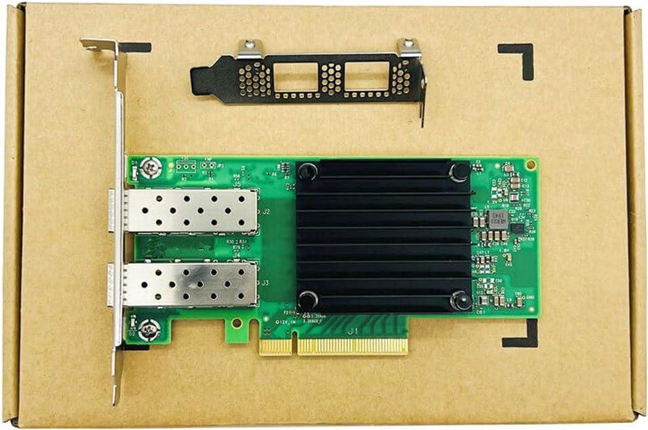 Mellanox CX512A Network Interface Controller ConnectX-5 10/25GbE Dual Port SFP28 MCX512A-ACUT PCIe Ethernet Adapter Card