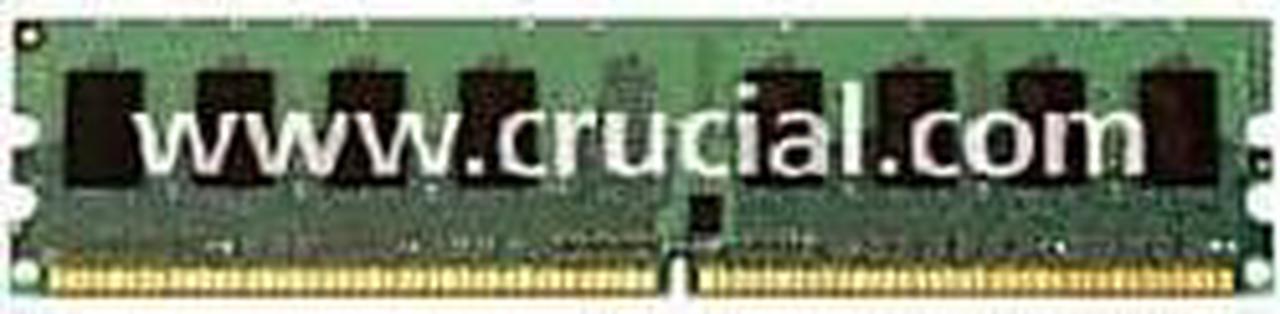 Crucial 2GB PC2-6400 240-pin DIMM DDR2 Unbuffered PC Memory