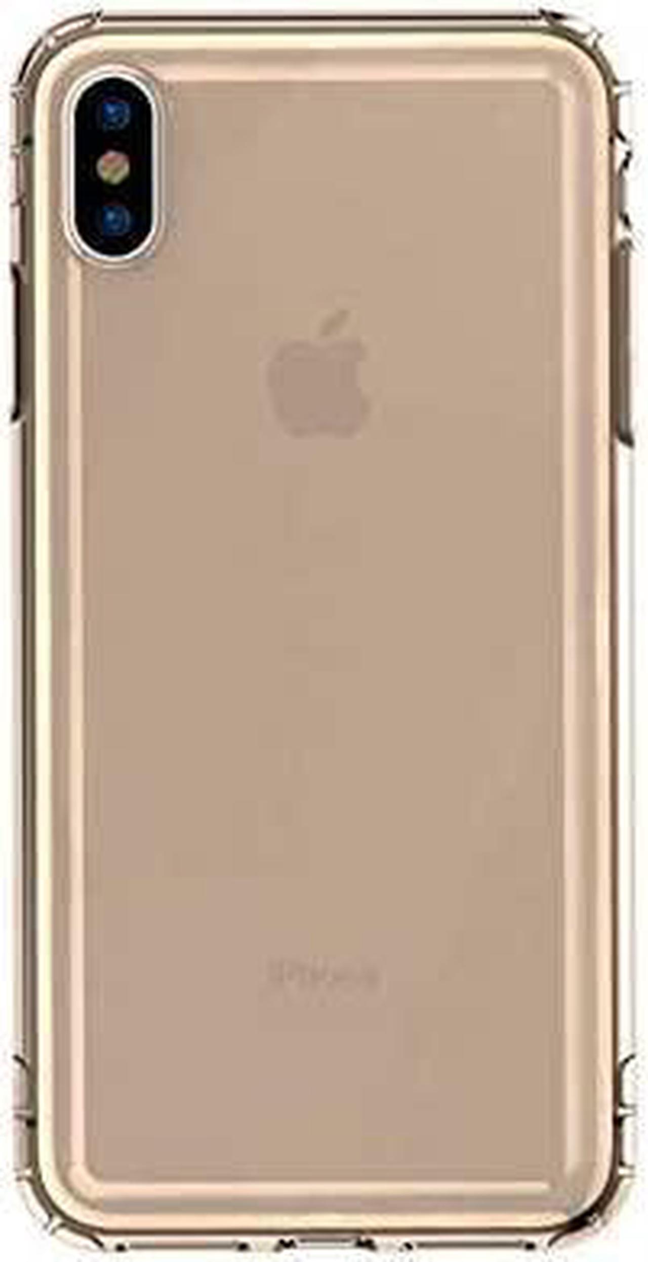 Baseus Airbags Transparent Case iPhone Xs - Gold