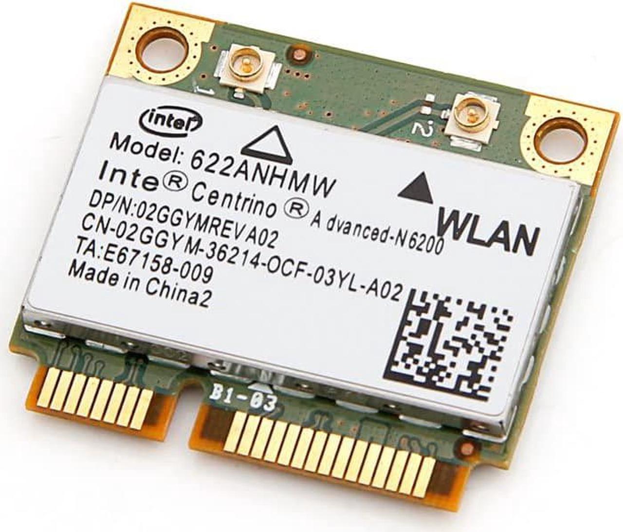 New Pcie Half Mini Card Intel Centrino Advanced-n 6200 Agn 622anhmw 802.11 A/g/n 300 Mbps