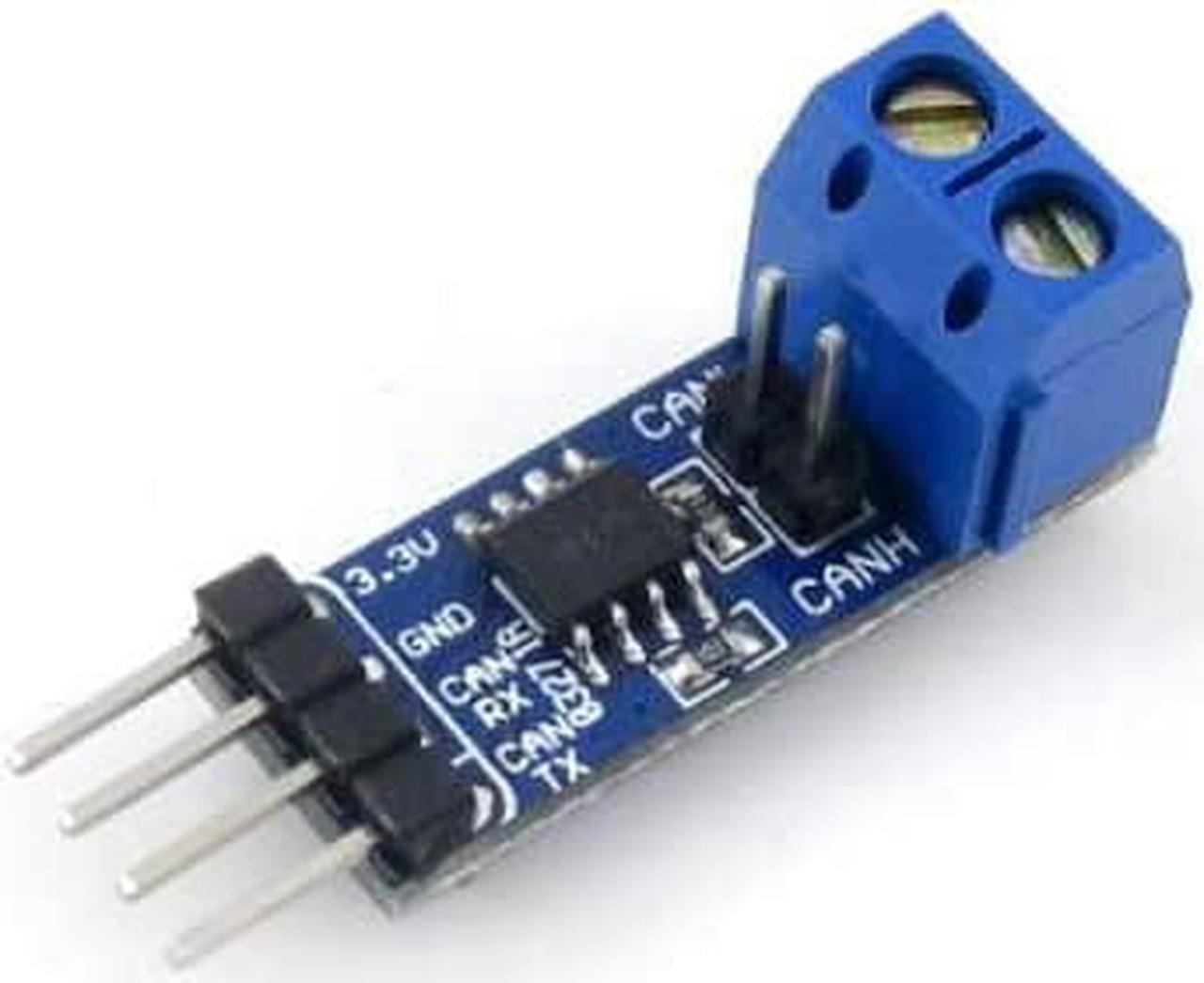 Main image of SN65HVD230 CAN Board Accessory Board 3.3V Onboard CAN Transceiver SN65HVD230 Compatible with PCA82C250 with ESD Protection. for Connecting Microcontrollers to The CAN Network