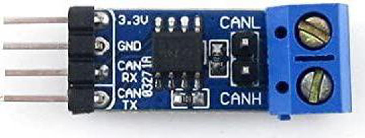 Alt view image 2 of 7 - SN65HVD230 CAN Board Accessory Board 3.3V Onboard CAN Transceiver SN65HVD230 Compatible with PCA82C250 with ESD Protection. for Connecting Microcontrollers to The CAN Network