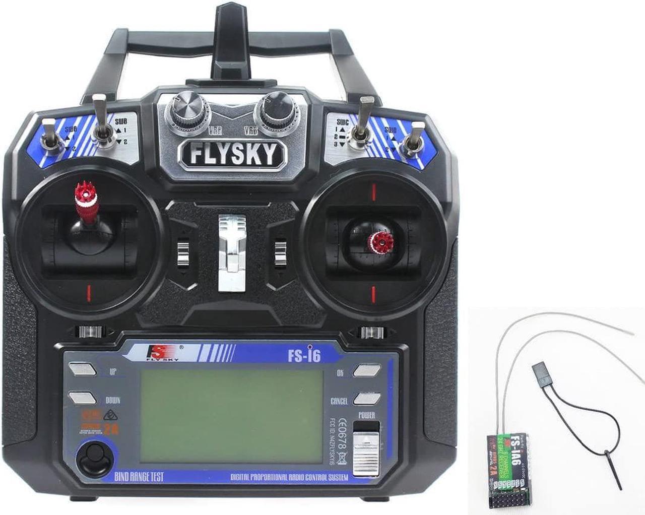 Flysky FS-i6 6CH 2.4G AFHDS RC Transmitter Remote Controller with IA6 Reciver for DIY RC Drone