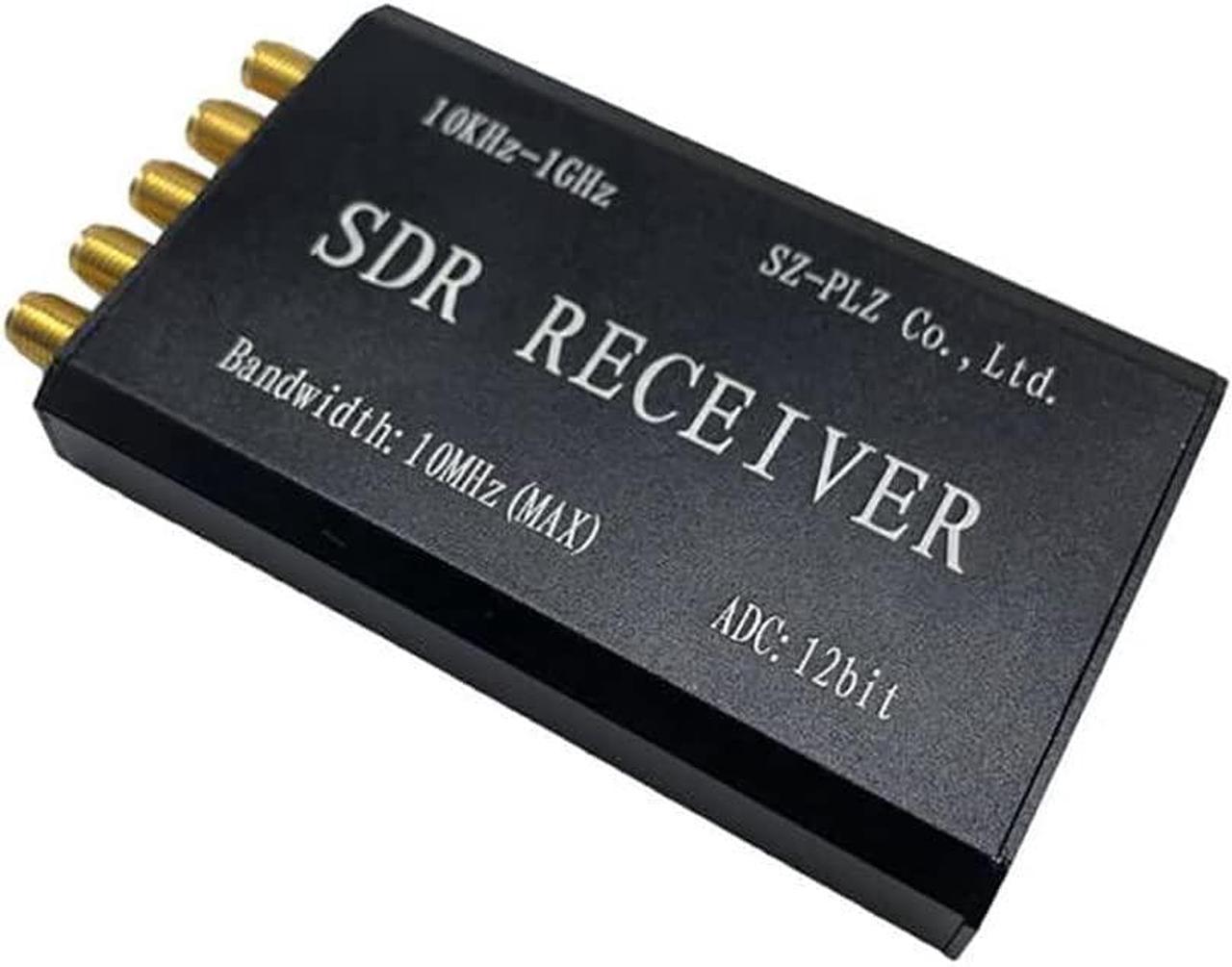 Full Band Software Radio Receiver: 10kHz~1GHz Portable SDR Receiver RSP HF AM FM SSB CW Aviation Band Receiver Multi-Platform Support Beginner Amateur Radio (with Shell)