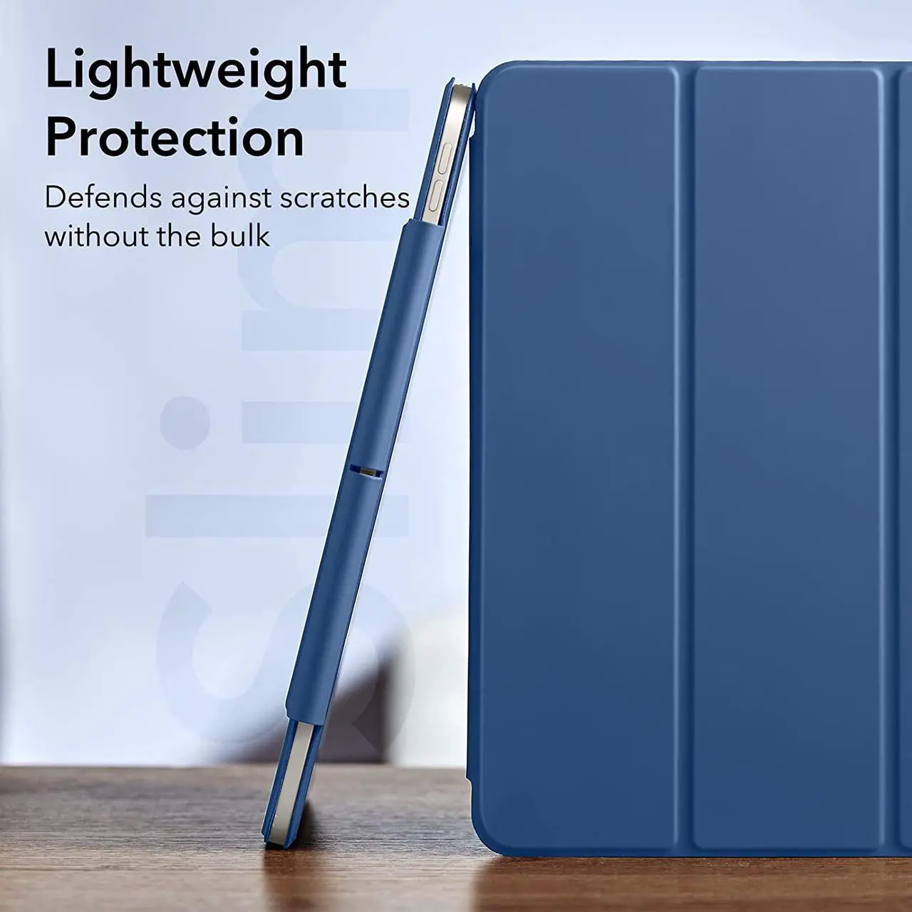 Alt view image 7 of 7 - ESR for iPad Air 5th/4th Generation Case (2022/2020), iPad Pro 11 Case (2018), Convenient Magnetic Attachment, Auto Sleep/Wake, iPad Air 5/4 Case 10.9 Inch, Rebound Magnetic Case, Navy Blue