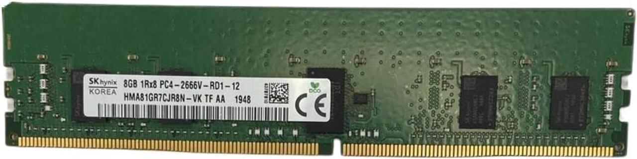 8GB HMA81GR7CJR8N-VK DDR4-2666 ECC RDIMM 1Rx8 PC4-21300V-R CL19 Server Memory