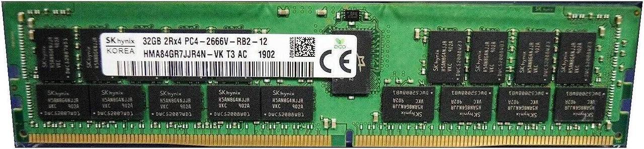 32GB HMA84GR7JJR4N-VK 2Rx4 RDIMM DDR4 PC4-2666V ECC Server Memory