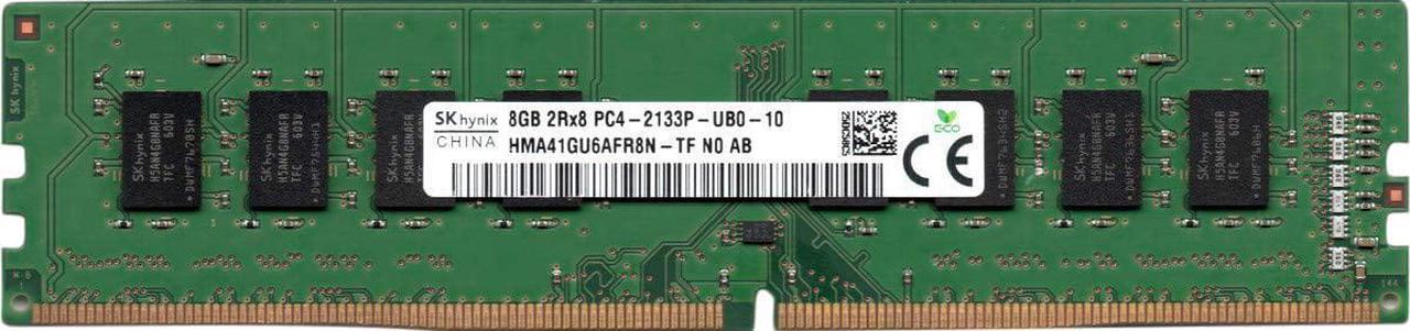 Hynix HMA41GU6AFR8N-TF 8GB DDR4-2133 2Rx8 Non-ECC UDIMM Server Memory