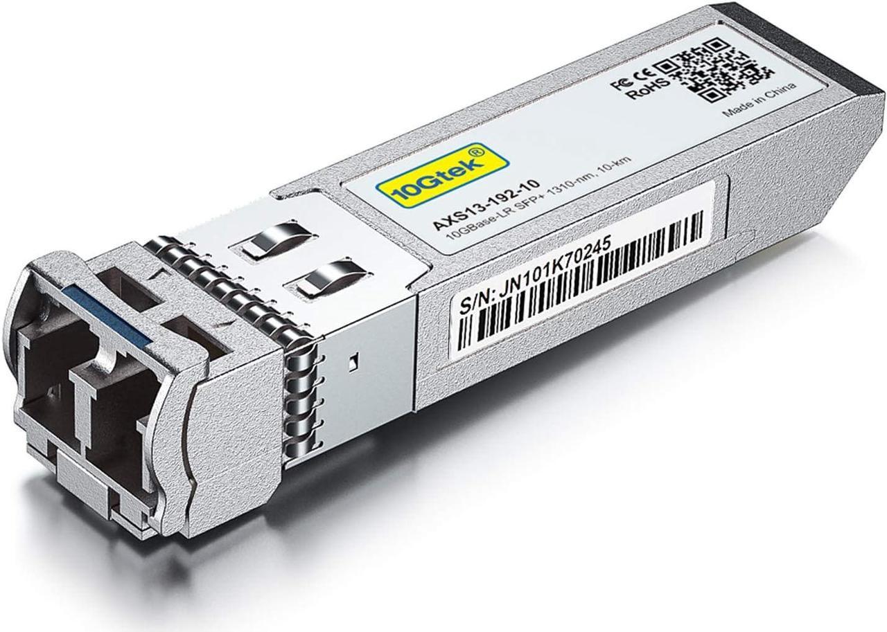 10GBase-LR SFP+ Transceiver, 10G 1310nm SMF, up to 10 km, Compatible with Force10 GP-10GSFP-1L