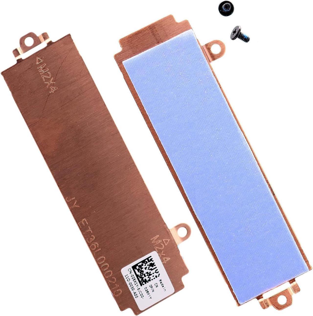 Slot 2/Slot 1 M.2 2280 SSD Heatsink Cover Thermal Pad 29GT8 26X1Y 026X1Y for Dell G15 5510 5511 5515 Alienware M15 R5 M15 R6