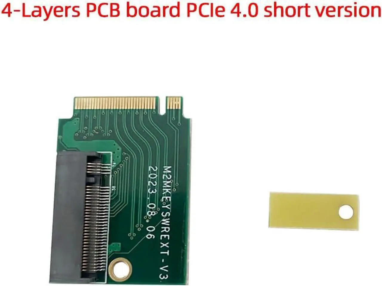 Alt view image 3 of 6 - M2 Modified Board PCIe3.0 / PCIe 4.0 DIY Modification PCB Circuit Board Compatible with ROG Ally Handheld Game Console (2layer Pcie3 Short)