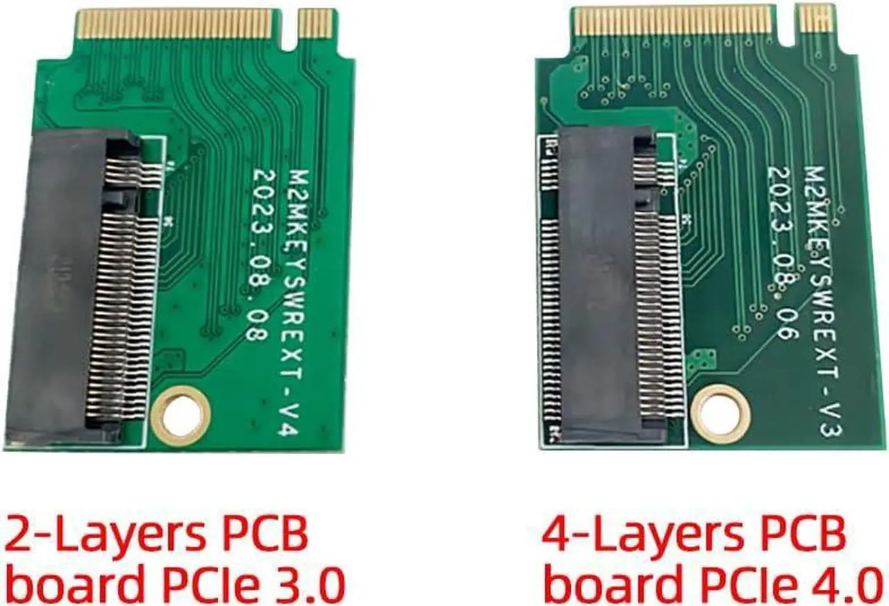 Alt view image 4 of 6 - M2 Modified Board PCIe3.0 / PCIe 4.0 DIY Modification PCB Circuit Board Compatible with ROG Ally Handheld Game Console (2layer Pcie3 Short)