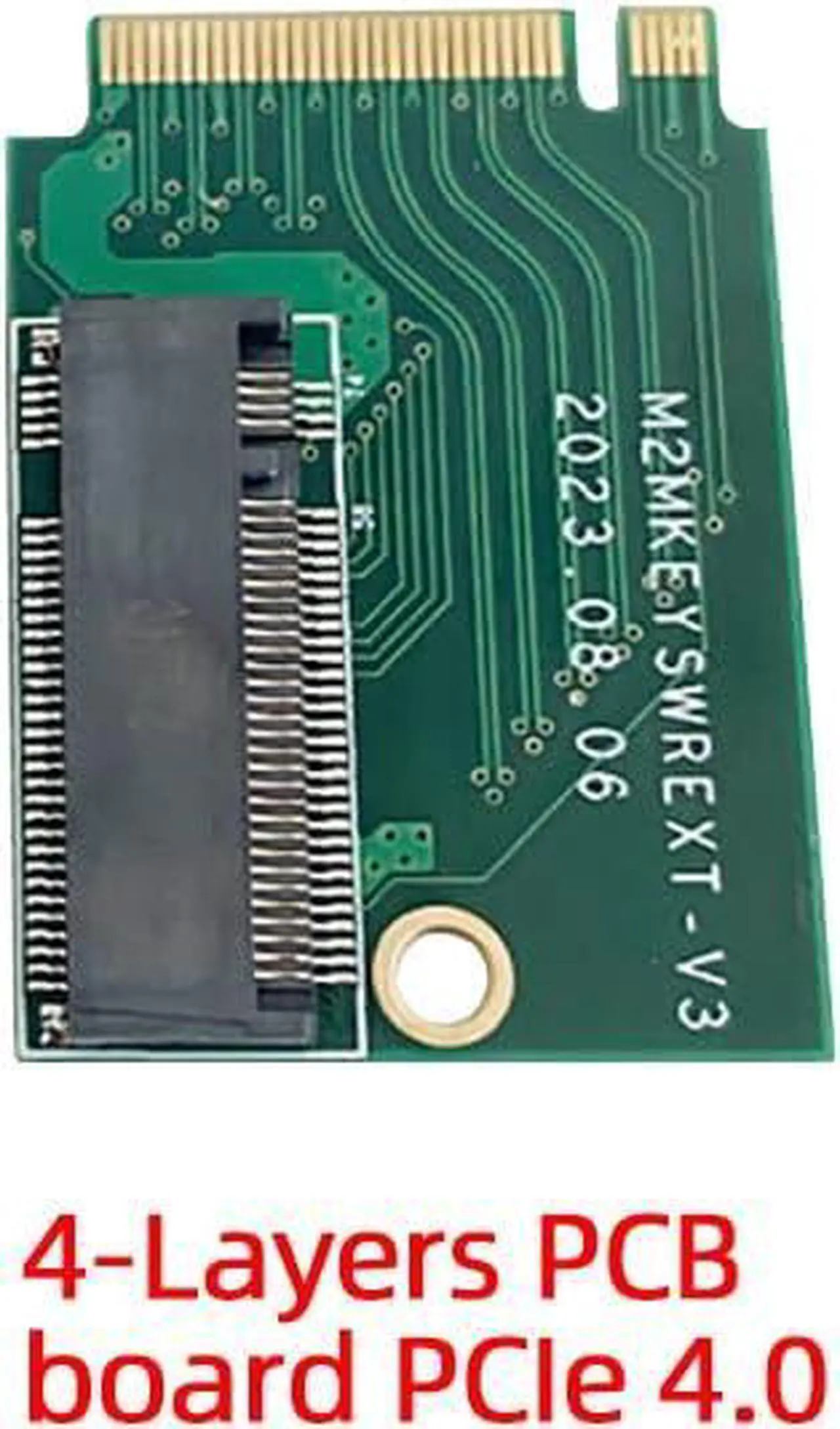 Alt view image 5 of 6 - M2 Modified Board PCIe3.0 / PCIe 4.0 DIY Modification PCB Circuit Board Compatible with ROG Ally Handheld Game Console (2layer Pcie3 Short)