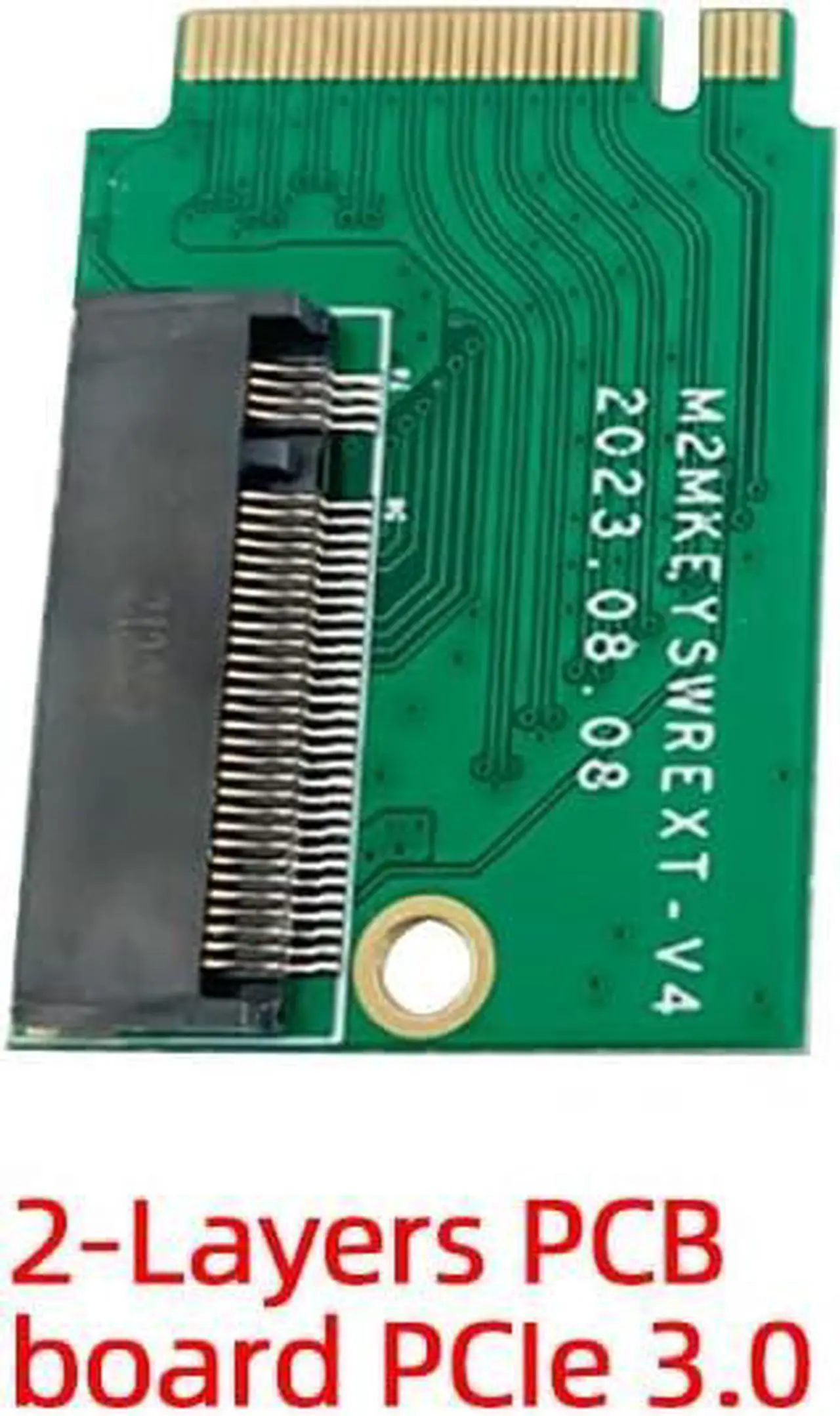 Alt view image 2 of 6 - M2 Modified Board PCIe3.0 / PCIe 4.0 DIY Modification PCB Circuit Board Compatible with ROG Ally Handheld Game Console (2layer Pcie3 Short)
