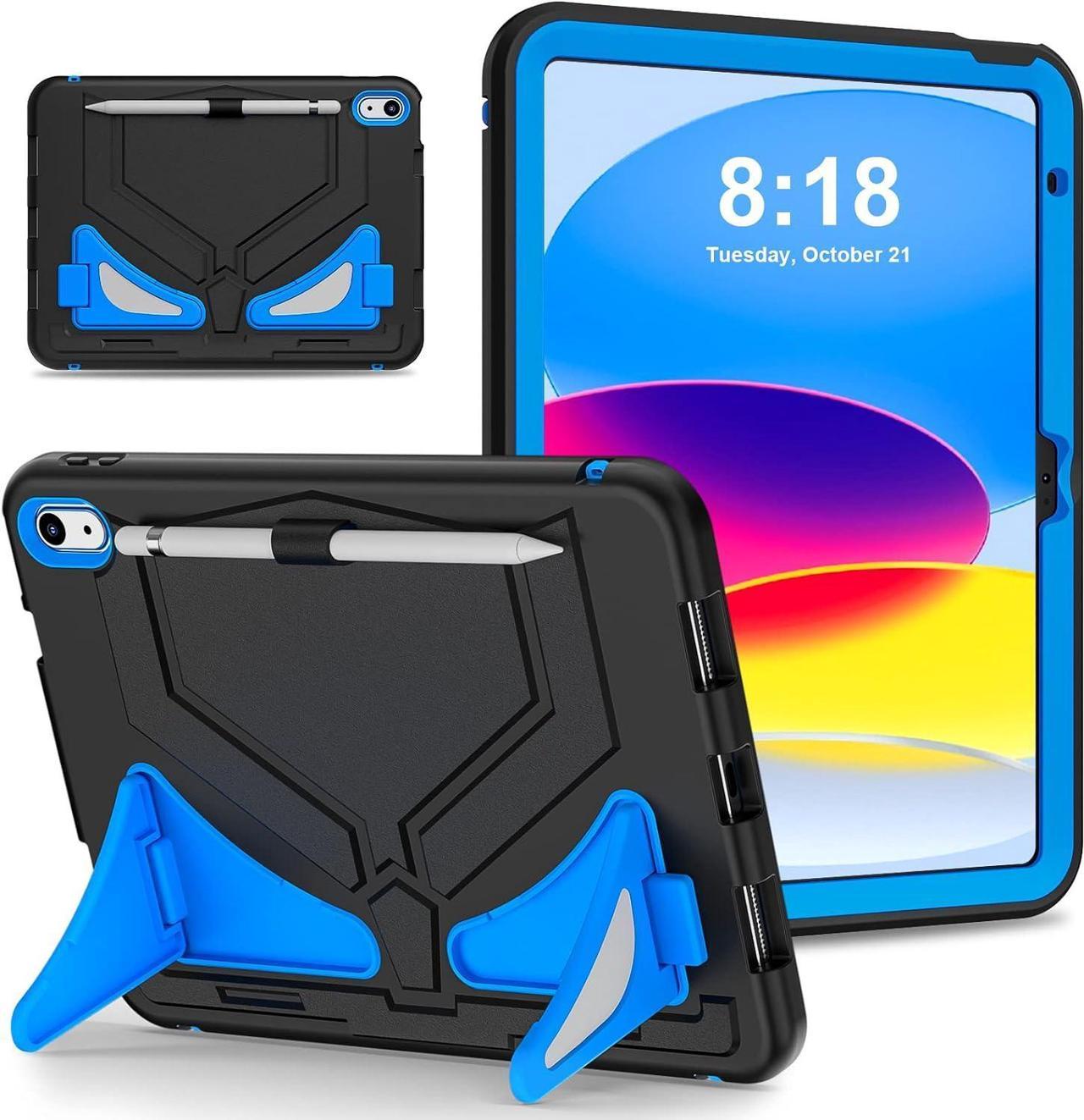 Pad Air 5th/4th Gen 10.9'' (2022/2020),Pad Pro 11'' Case, Crown PU Leather Auto Sleep/Wake Flip Kickstand for Pad Air 4/5, Pad Pro 11'' 1st 2018/2nd 2020/3rd 2021 /4th 2022 (Purple)