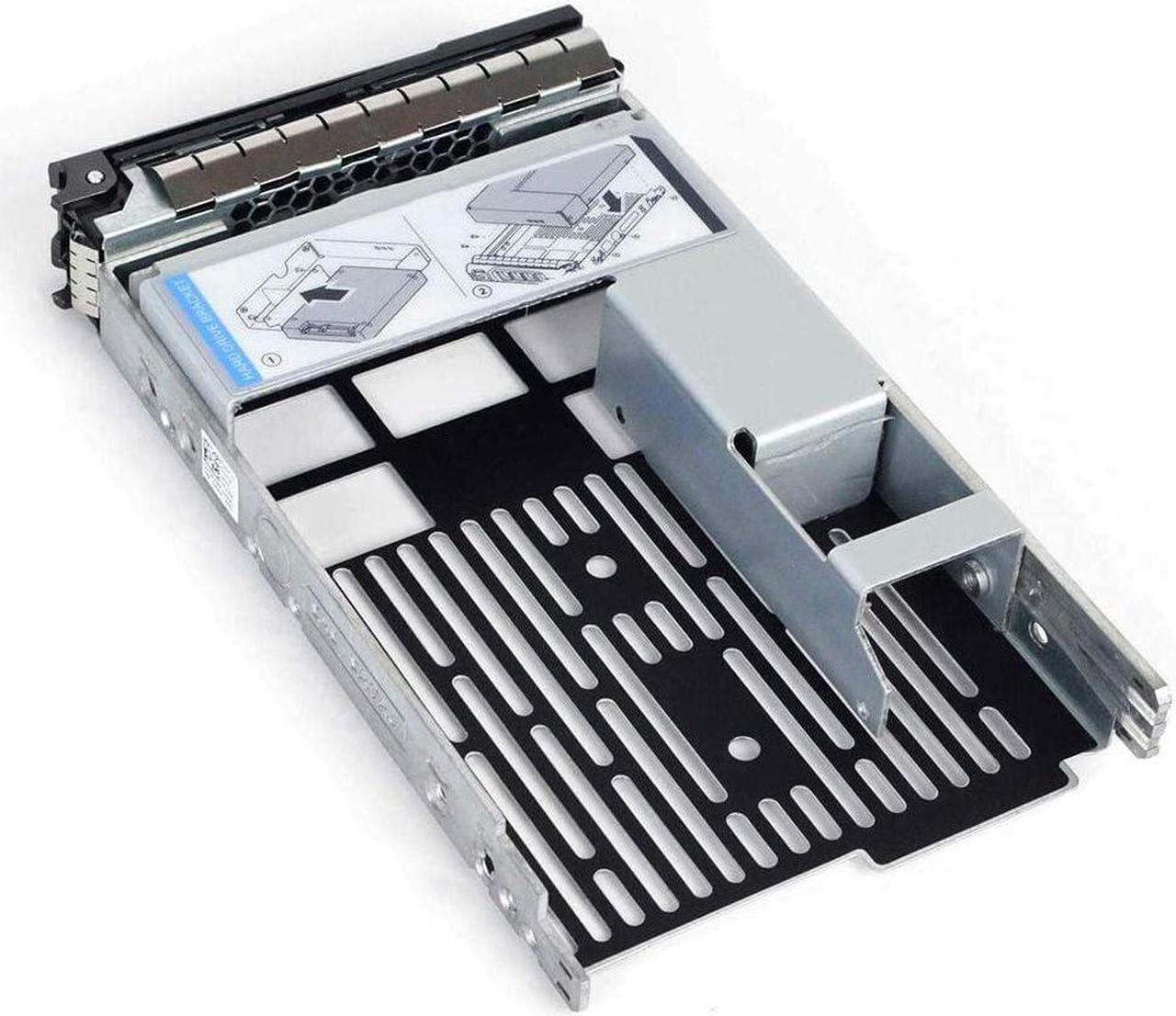 3.5 inch Hard Drive Tray Caddy with 2.5" HDD Adapter SSD SAS SATA Bracket Compatibility for PowerEdge Servers 13th Generation R230, R330, T330, R430, T430, 12th Generation R320, T320, R420