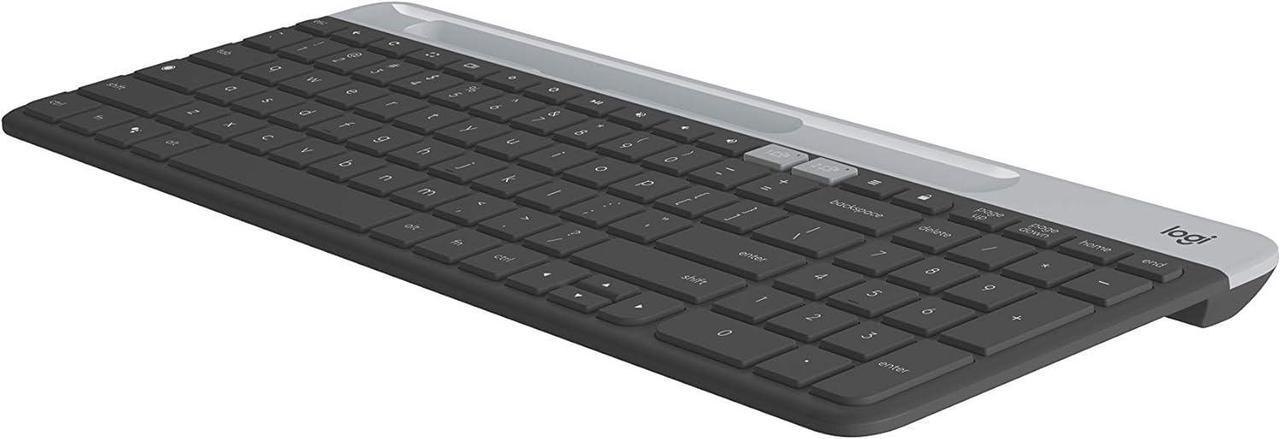 Alt view image 3 of 5 - K580 Slim Multi-Device Wireless Keyboard for Chrome OS - Bluetooth/USB Receiver, Easy Switch, 24 Month Battery, Desktop, Tablet, Smartphone, Laptop Compatible