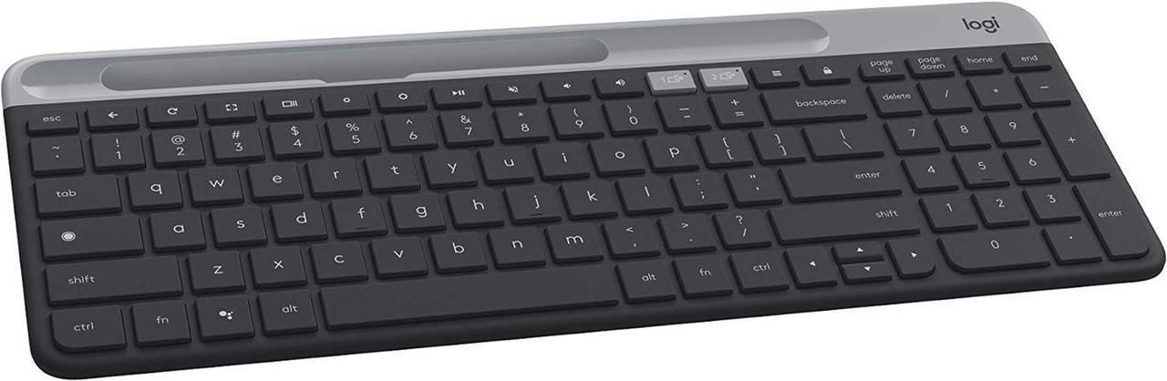 Alt view image 5 of 5 - K580 Slim Multi-Device Wireless Keyboard for Chrome OS - Bluetooth/USB Receiver, Easy Switch, 24 Month Battery, Desktop, Tablet, Smartphone, Laptop Compatible