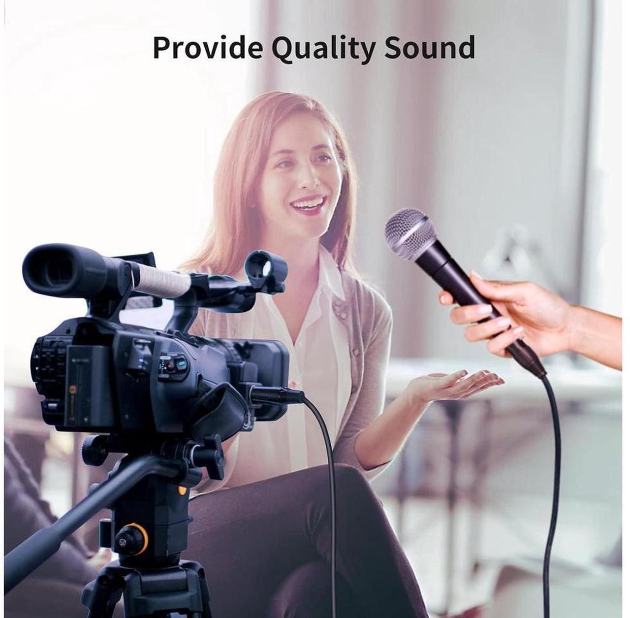 Alt view image 7 of 7 - 3.5mm (1/8 Inch) Stereo Male to XLR Female Cable, 6 Feet/Black