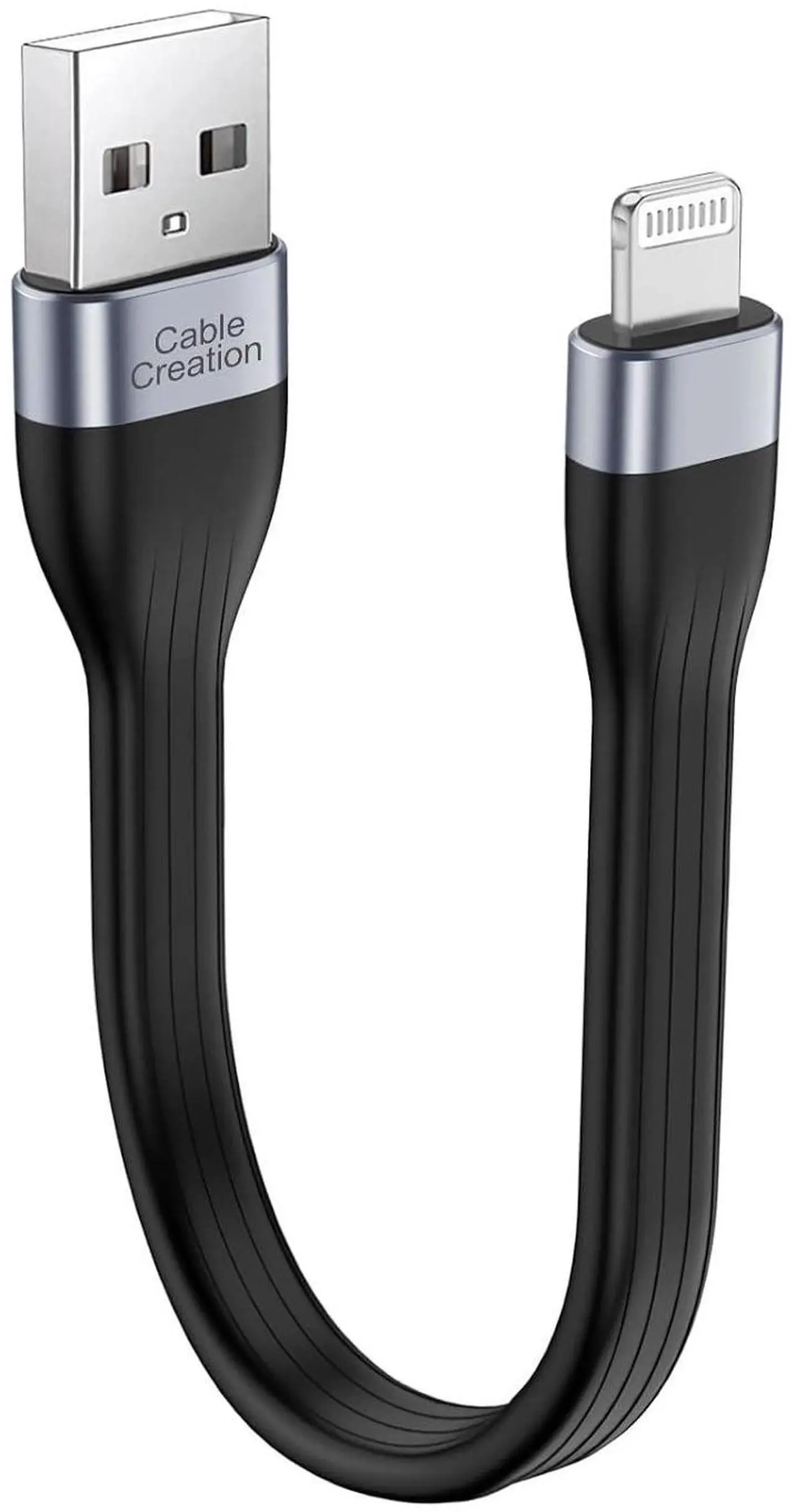 Main image of CableCreation [MFi Certified] iPhone Charging Cable Short 15 cm, USB to Lightning Cable iPhone Fast Charging Cable Compatible with iPhone 14/14 Pro Max/13/12/12 Pro/11/X/XR/8/8 Plus/7/6S/6/SE, iPad