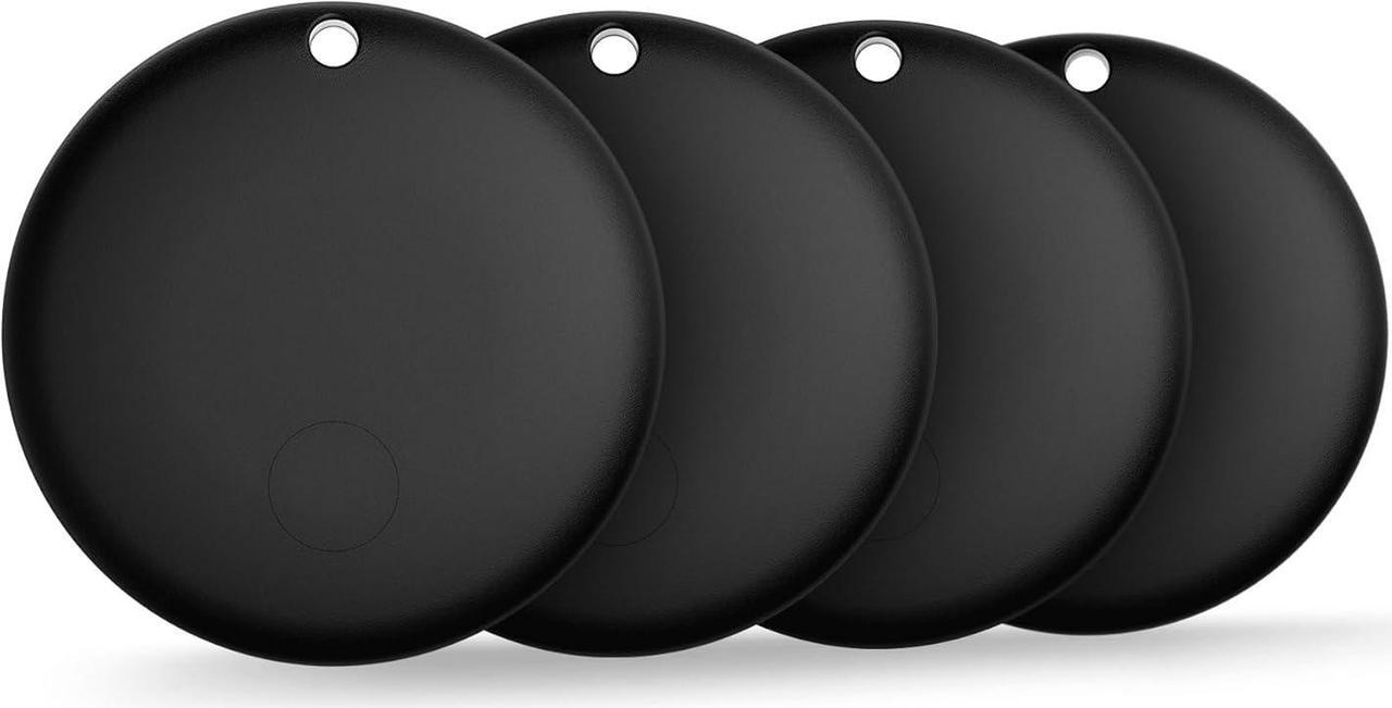 Main image of Air Tags-4 Pack Tracker Tag works with Apple Find My (iOS only) smart tag item finder for keys, luggage, backpacks and more!