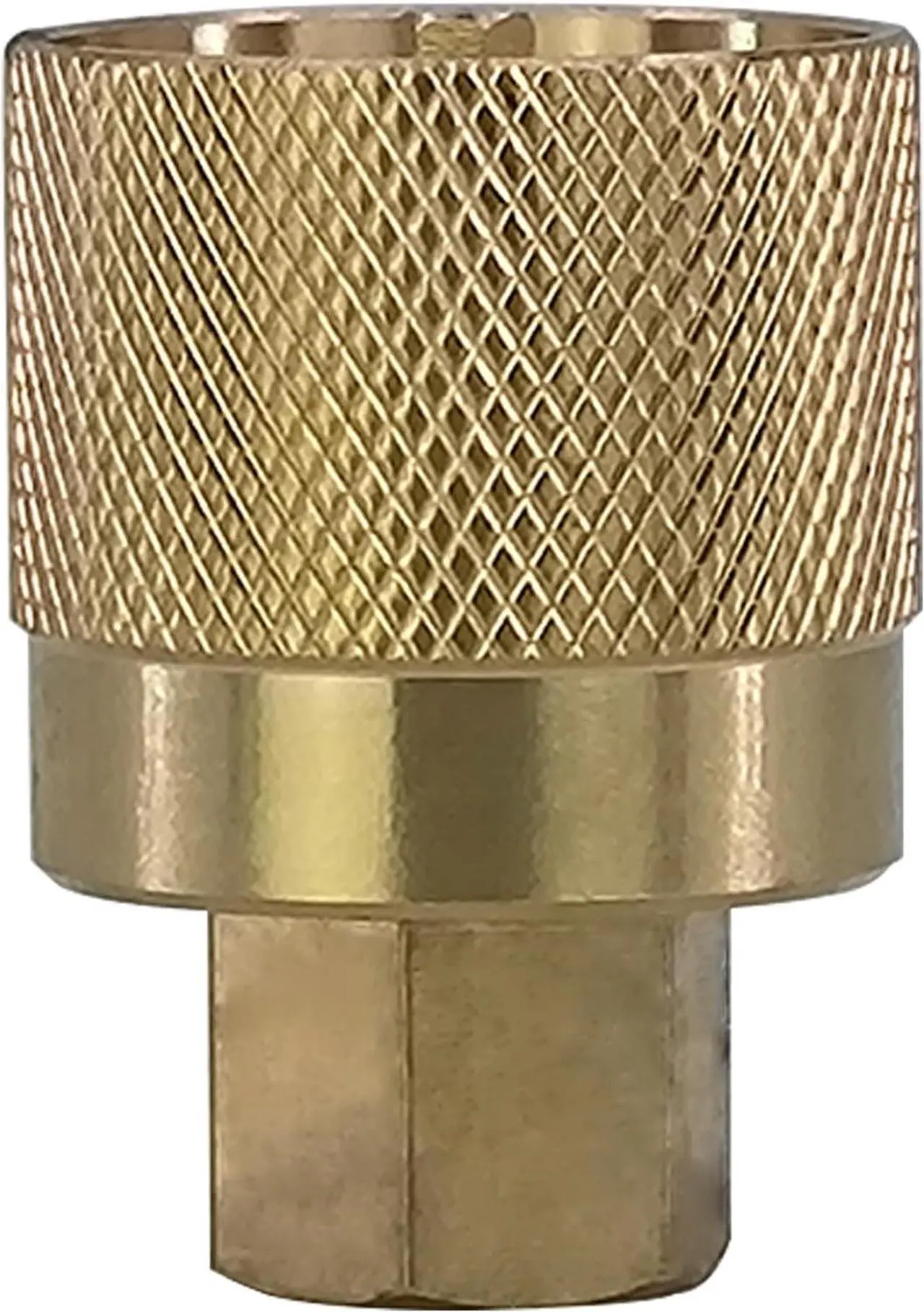 Alt view image 2 of 6 - RE7141F Forklift Propane Tank Connector Female Connection Kit Adapter Valve
