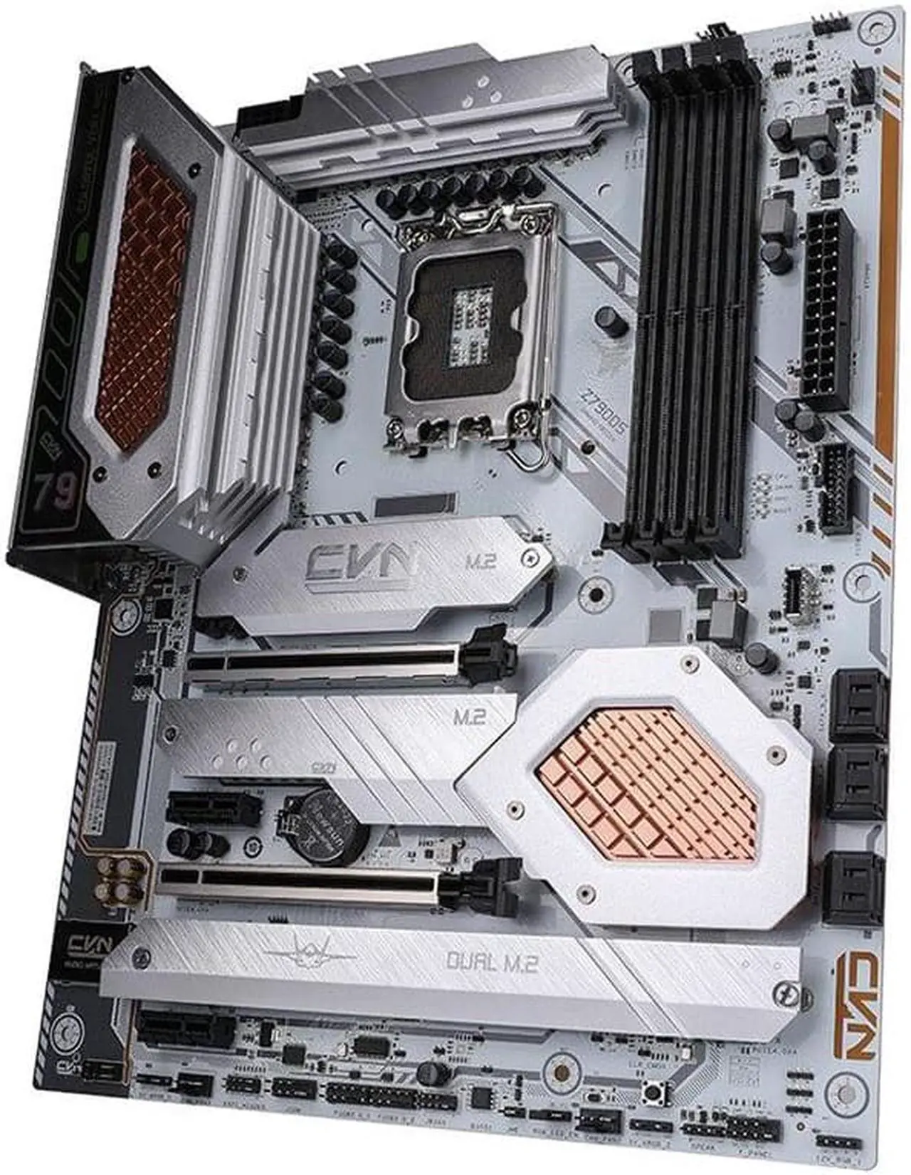 Alt view image 4 of 7 - Colorful CVN Z790 D5 GAMING FROZEN V20 Motherboard LGA 1700 Intel Z790 ATX Mainboard DDR5 PCIE5.0 Support 13th Gen Intel Core