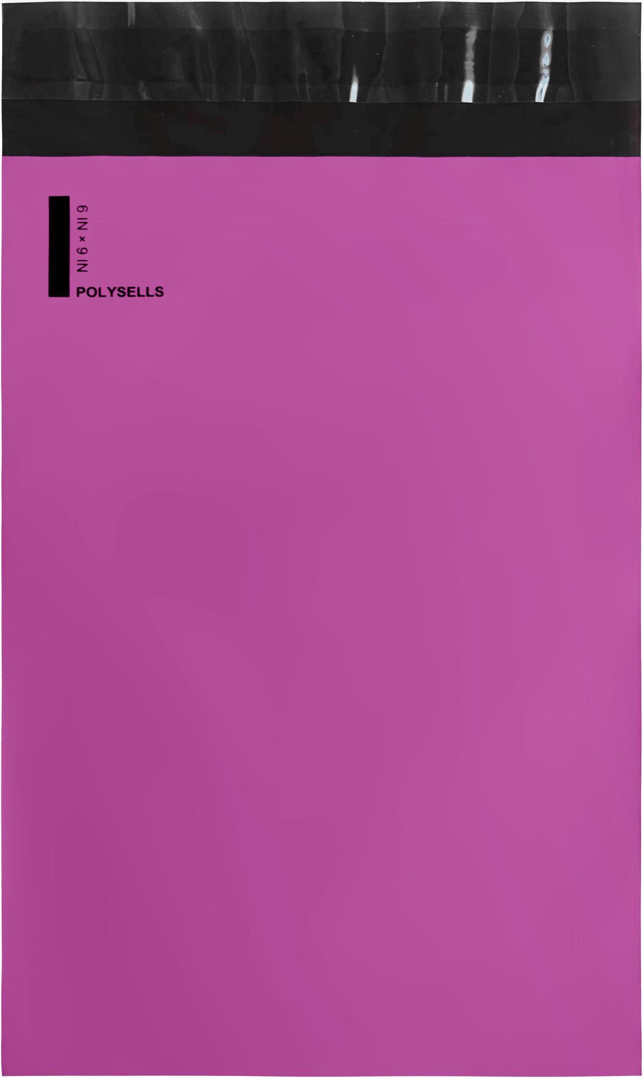 Main image of POLYSELLS® Poly Mailers Shipping Envelopes, Strong Adhesive Sealing, Waterproof, and Tear-resistant Postal Mailing Bags. Mailer Bags for clothing, books, and accessories. (Pink, 6x9 Inch, 100 pc)