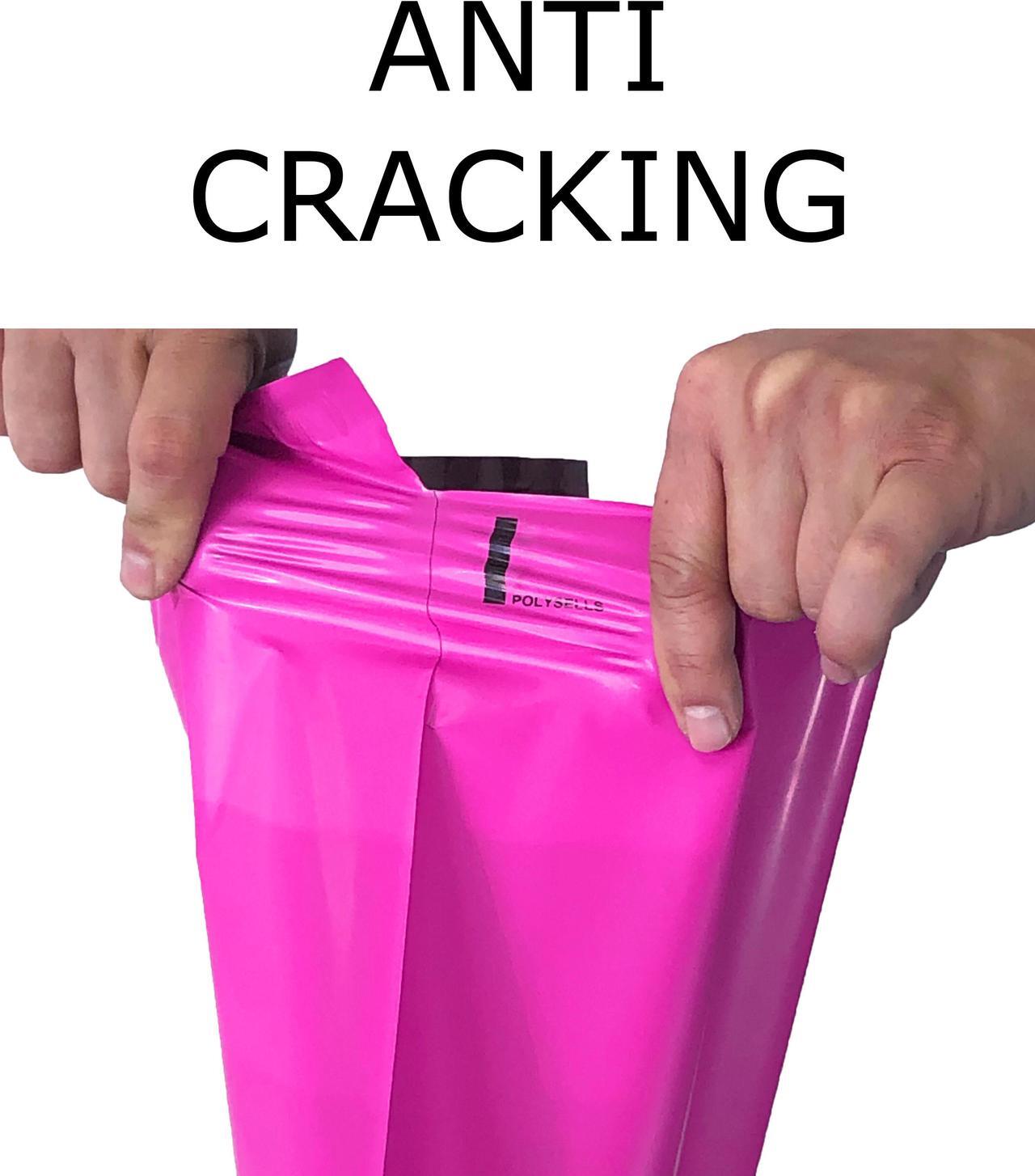 Alt view image 3 of 7 - POLYSELLS® Poly Mailers Shipping Envelopes, Strong Adhesive Sealing, Waterproof, and Tear-resistant Postal Mailing Bags. Mailer Bags for clothing, books, and accessories. (Pink, 6x9 Inch, 100 pc)
