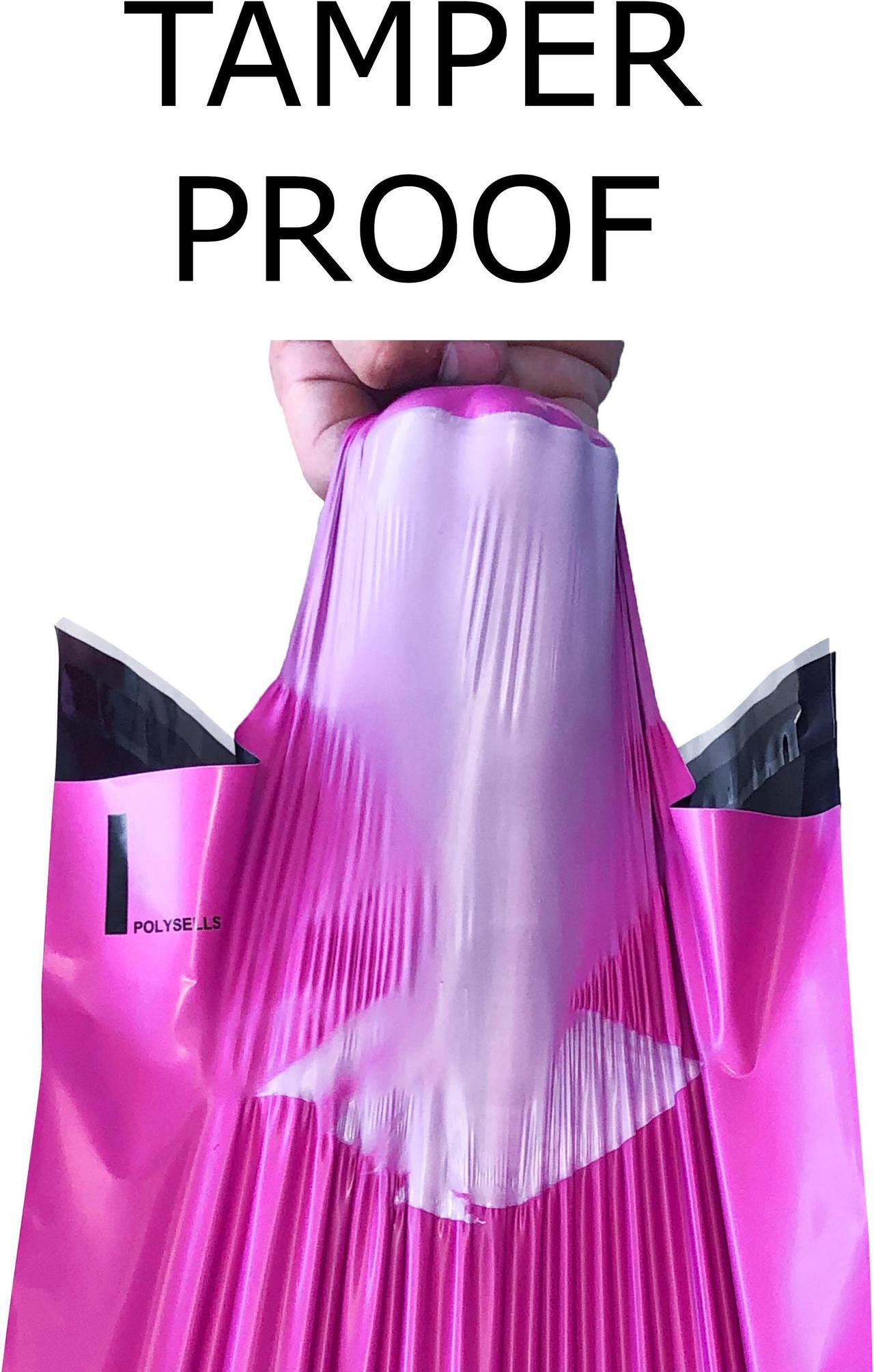 Alt view image 4 of 7 - POLYSELLS® Poly Mailers Shipping Envelopes, Strong Adhesive Sealing, Waterproof, and Tear-resistant Postal Mailing Bags. Mailer Bags for clothing, books, and accessories. (Pink, 6x9 Inch, 100 pc)