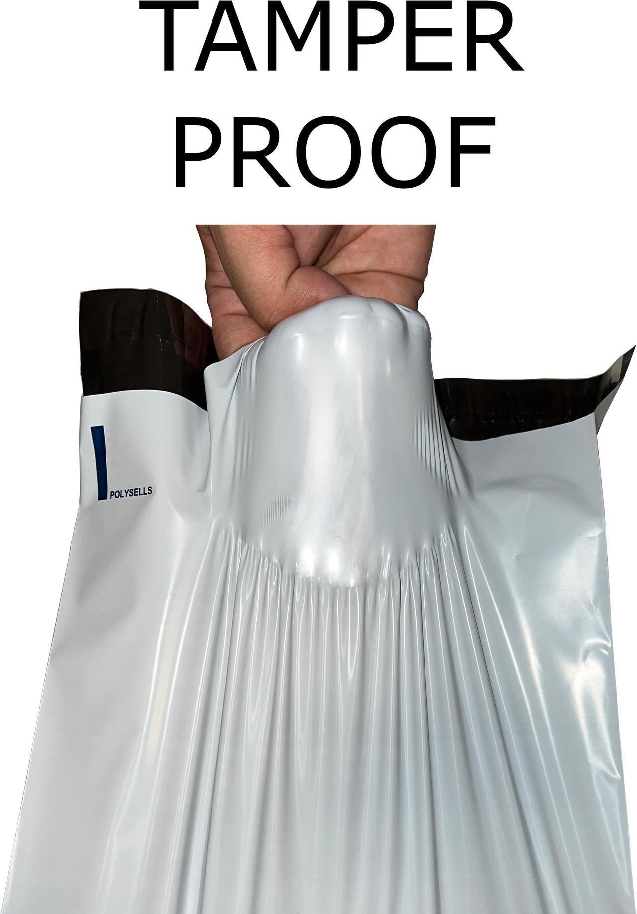 Alt view image 4 of 7 - POLYSELLS® Poly Mailers Shipping Envelops, Self Sealing Adhesive, Waterproof, and Tearproof Postal Mailing Bags (White, 6x9 Inch, 100 pc)