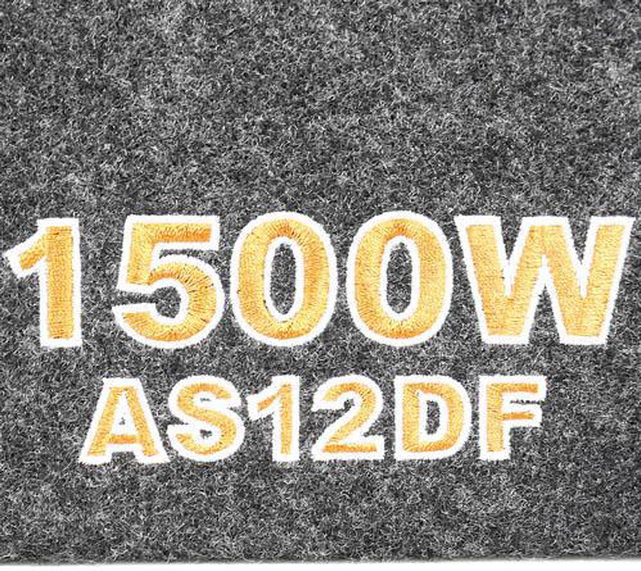 Alt view image 6 of 7 - Alphasonik AS12DF 12" 1500 Watts 4-Ohm Down Fire Shallow Mount Flat Enclosed Subwoofer